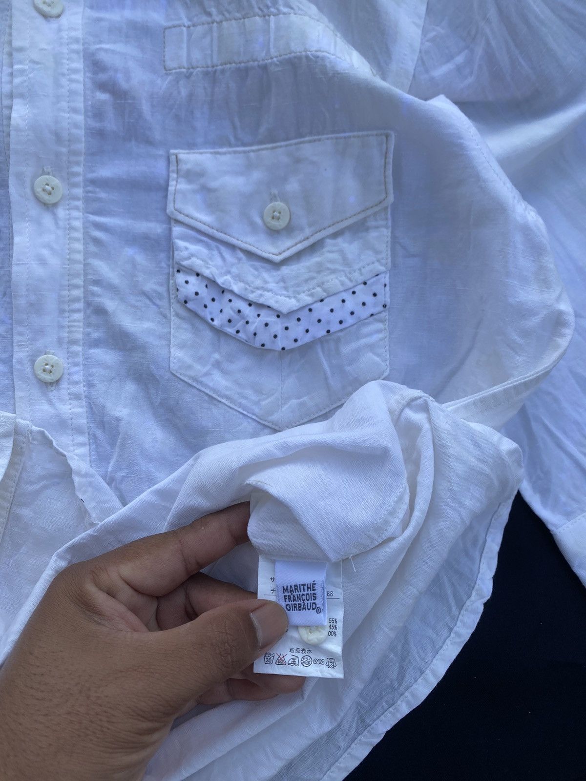 Marithe + Francois Girbaud Rare Vintage Marithe Francois Girbaud Buttons Shirt Size US S / EU 44-46 / 1 - 16 Thumbnail