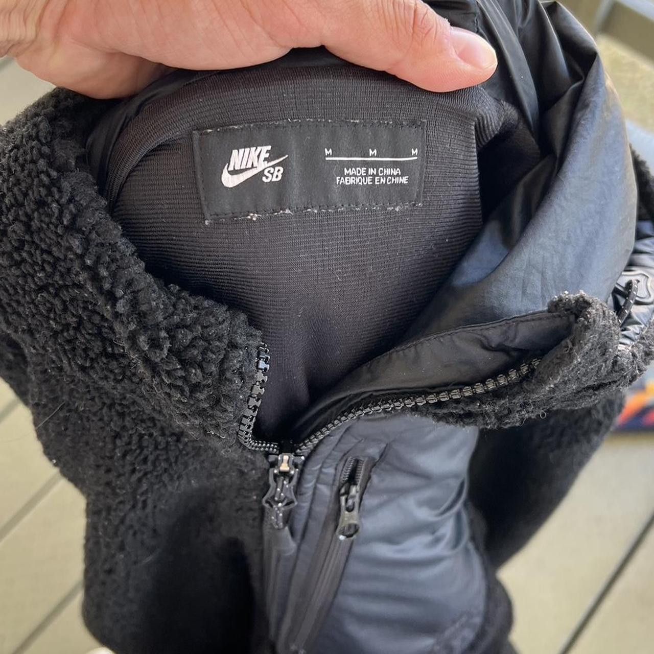 Nike Nike SB Everett Sherpa Jacket Full Zip Hooded Black Size US M / EU 48-50 / 2 - 6 Thumbnail