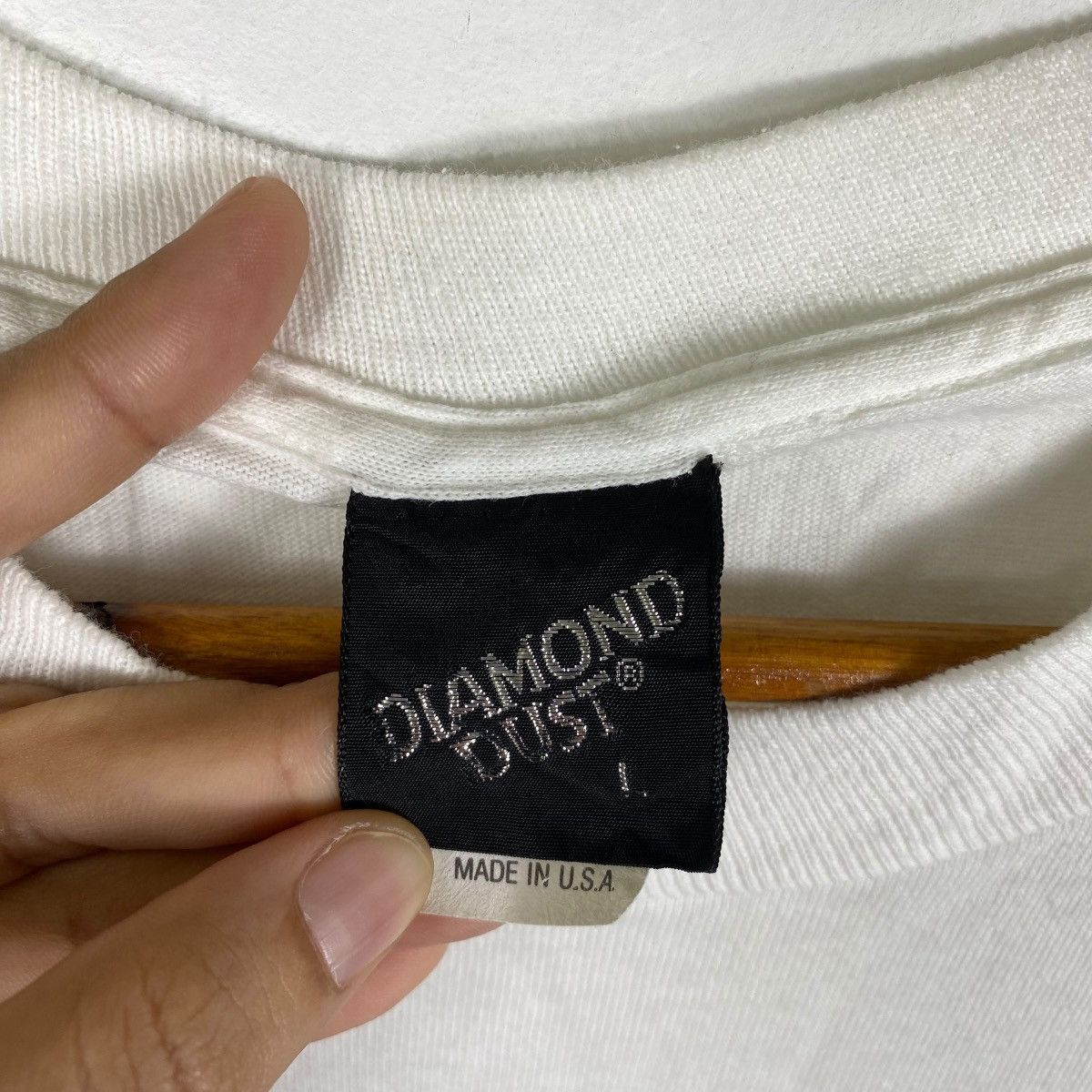 Vintage Vintage 80's DIAMOND DUST Reef & Fishes Graphic Art Tee Size US L / EU 52-54 / 3 - 6 Thumbnail