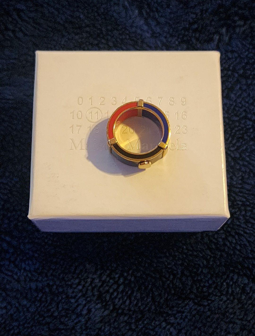 Maison Margiela Maison margiela enamel ring Size ONE SIZE - 2 Thumbnail