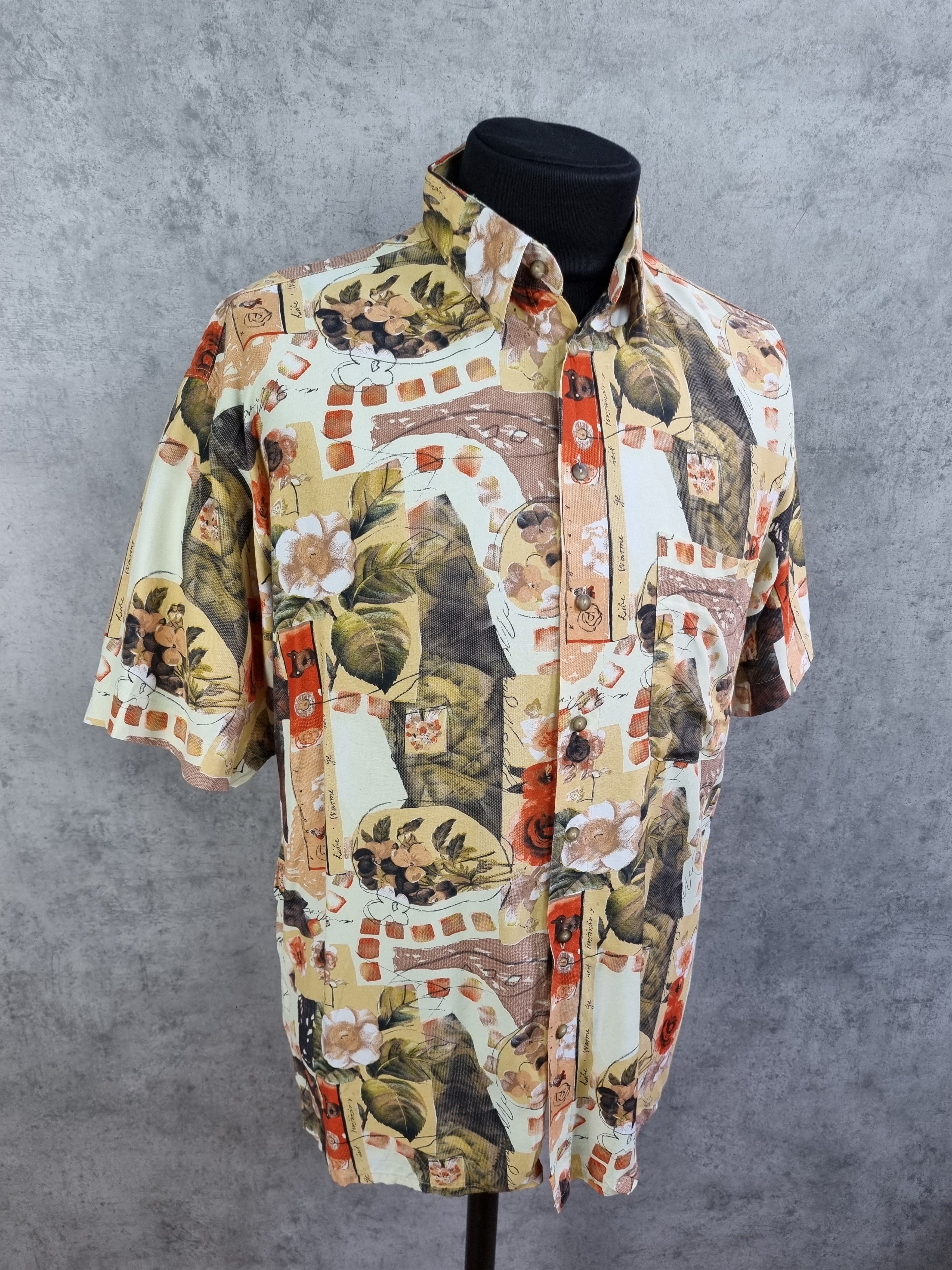 Vintage 90s Vintage Hawaiian Shirt Size US M / EU 48-50 / 2 - 4 Thumbnail