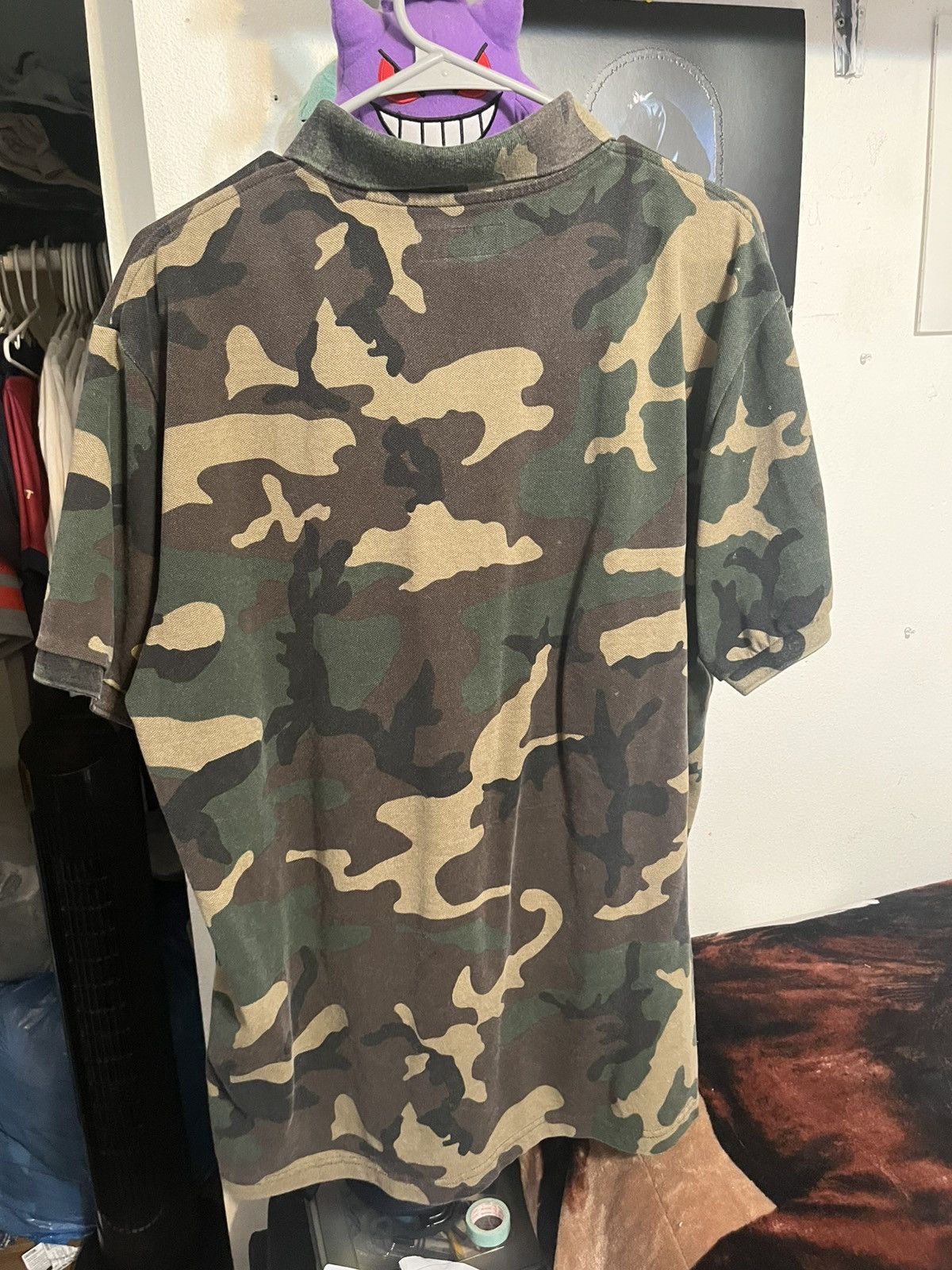 Supreme SUPREME APPLIQUE POLO “Woodland Camo” Size US L / EU 52-54 / 3 - 2 Thumbnail