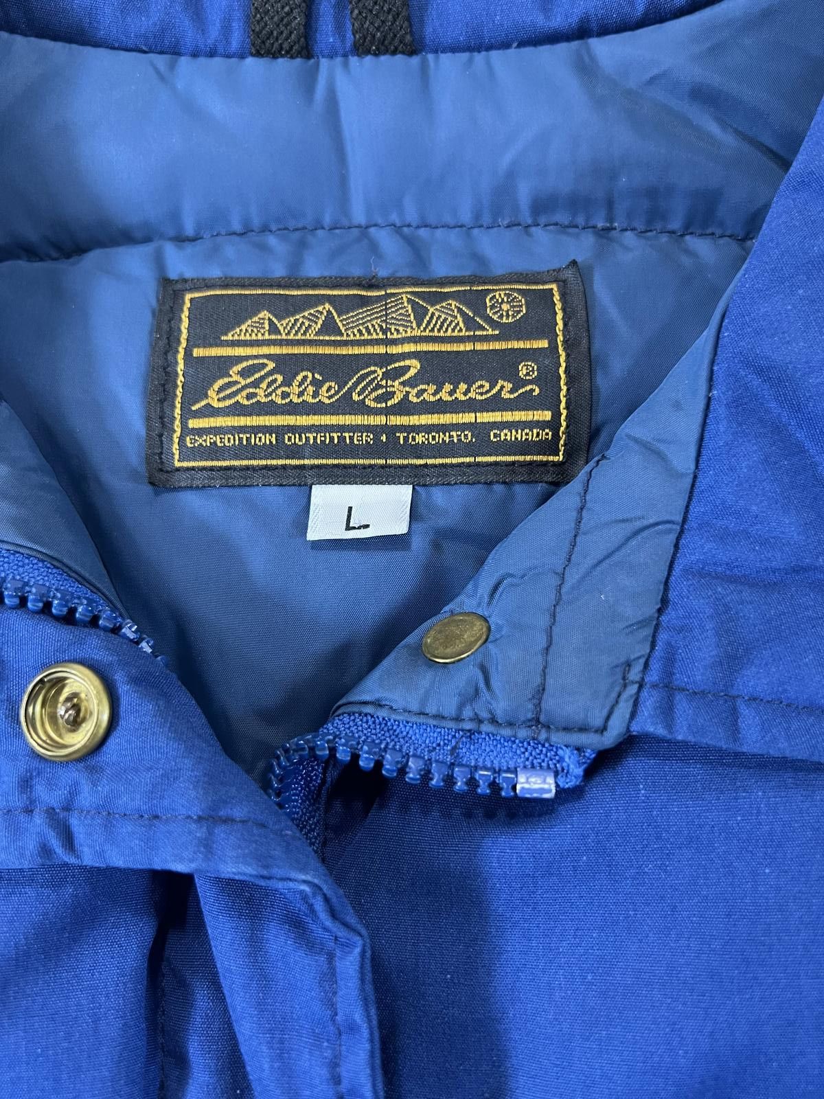 Eddie Bauer Vintage Eddie Bauer Blue Puffer Vest L Size US L / EU 52-54 / 3 - 2 Thumbnail
