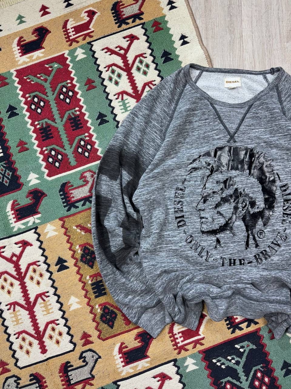 Diesel × Vintage Vintage Diesel Y2K Custom Sweatshirt Size US S / EU 44-46 / 1 - 3 Thumbnail