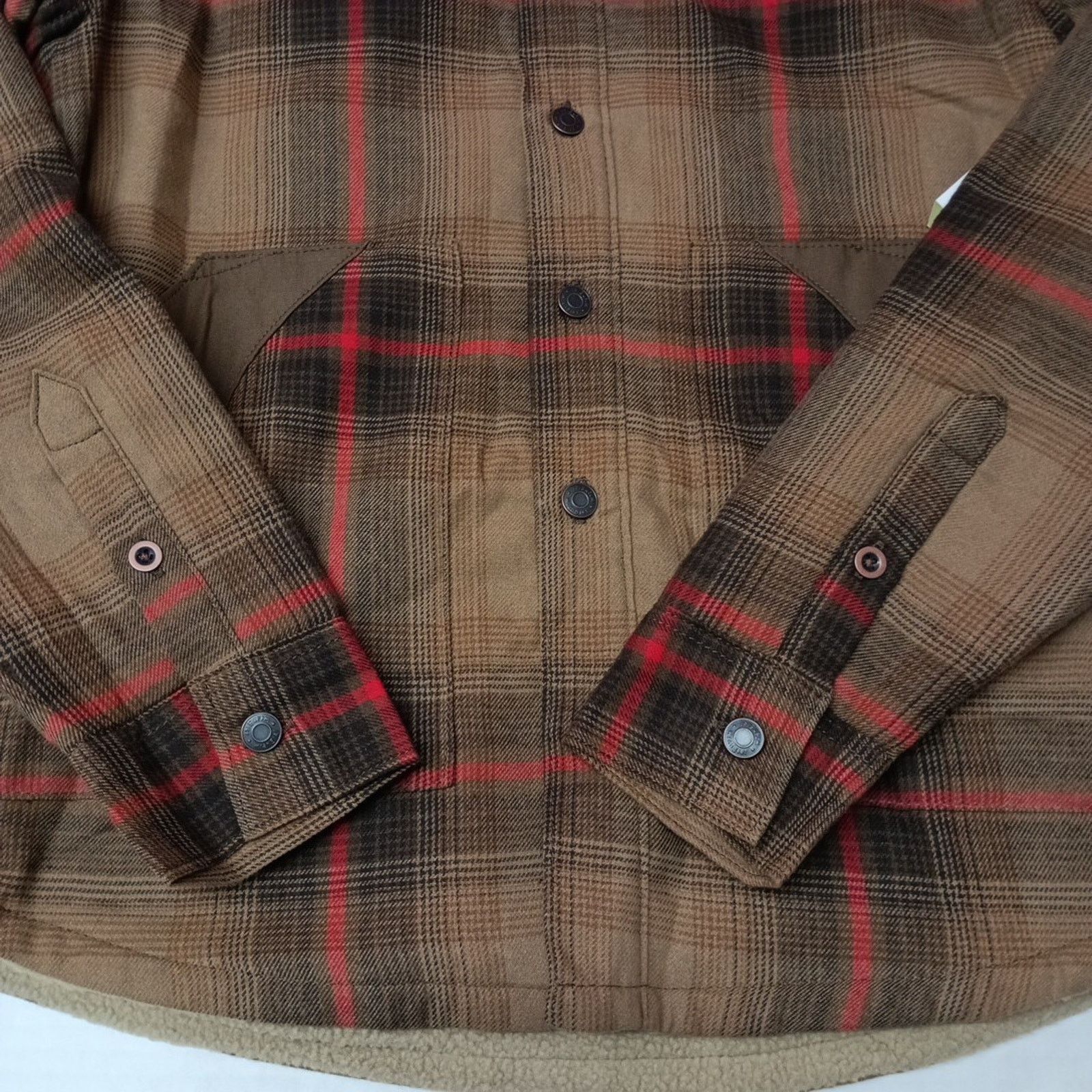 Wrangler Wrangler Big Men's Heavyweight Shacket Jacket Men's S Brown Size US S / EU 44-46 / 1 - 3 Thumbnail