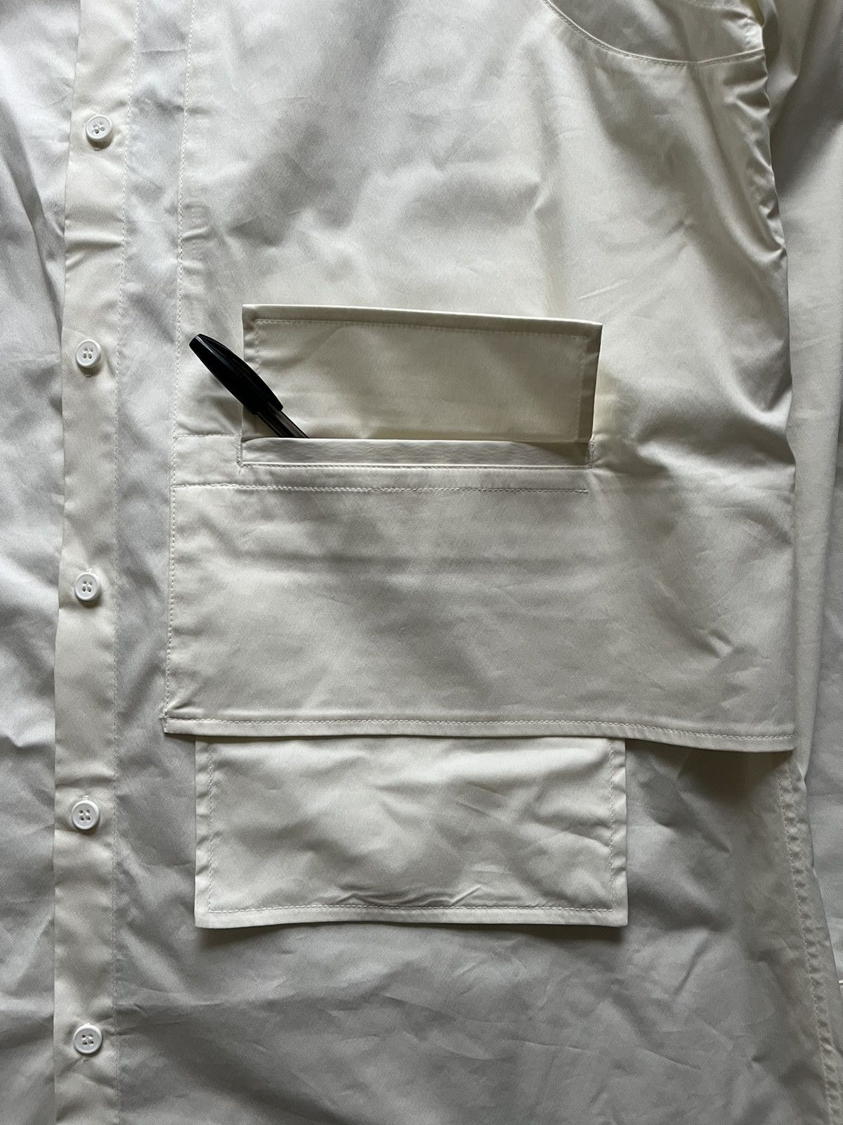 Y-3 Yohji oversized pocket detail shirt Size US M / EU 48-50 / 2 - 5 Thumbnail