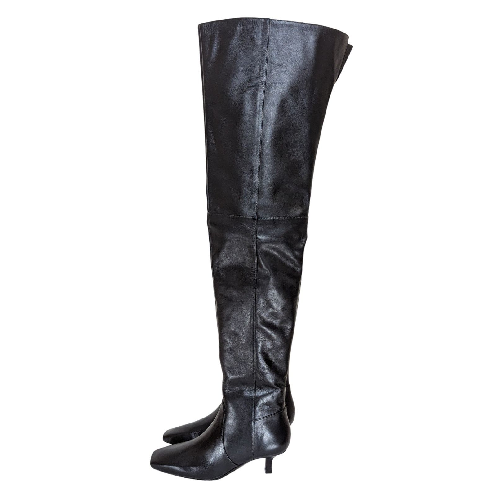 Cult Gaia Cult Gaia Serena Boots 5.5 Black Leather Thigh High | Grailed