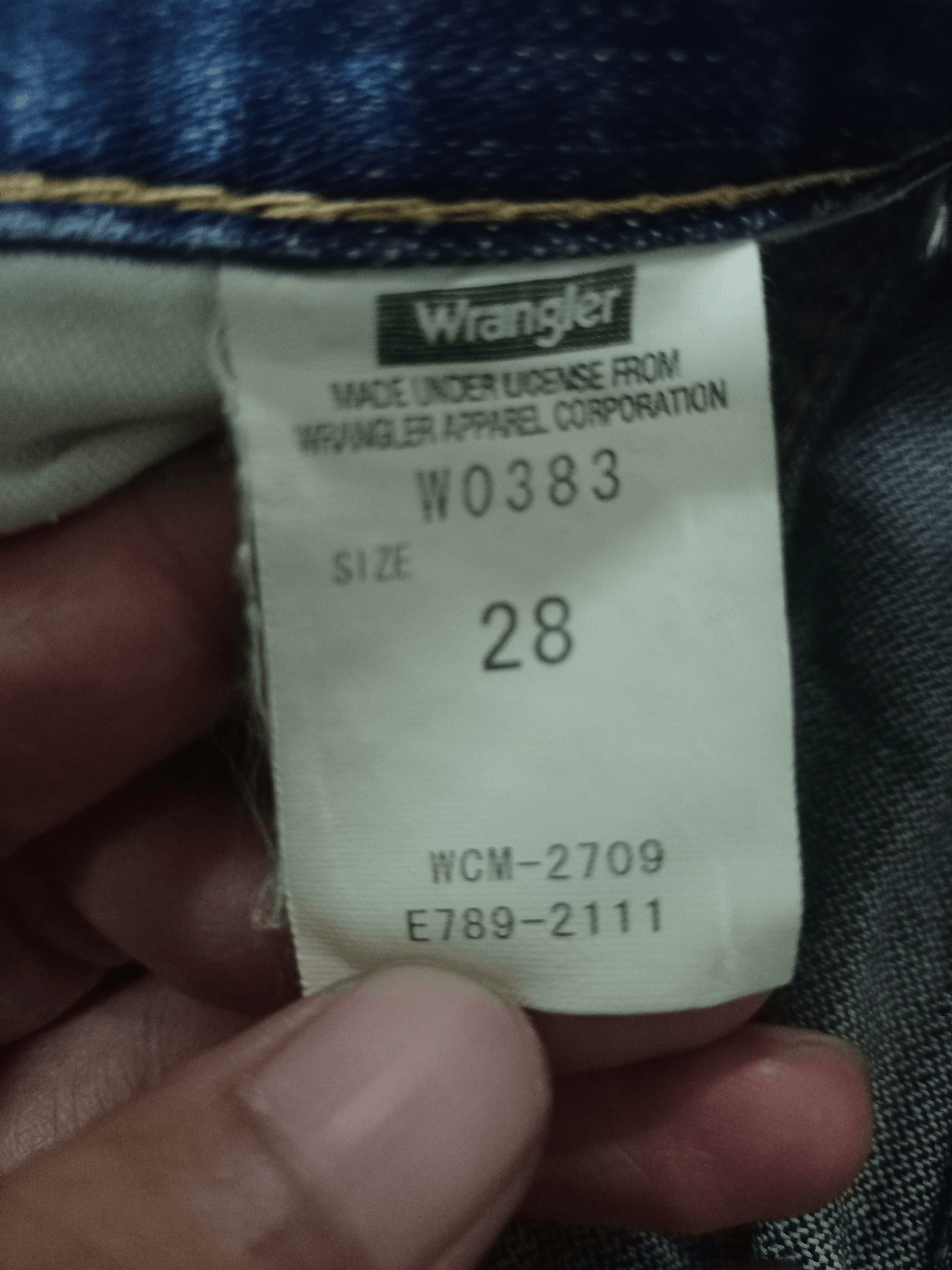 Wrangler Vintage Wrangler Blue Wash Distressed Jeans Size US 28 / EU 44 - 13 Thumbnail