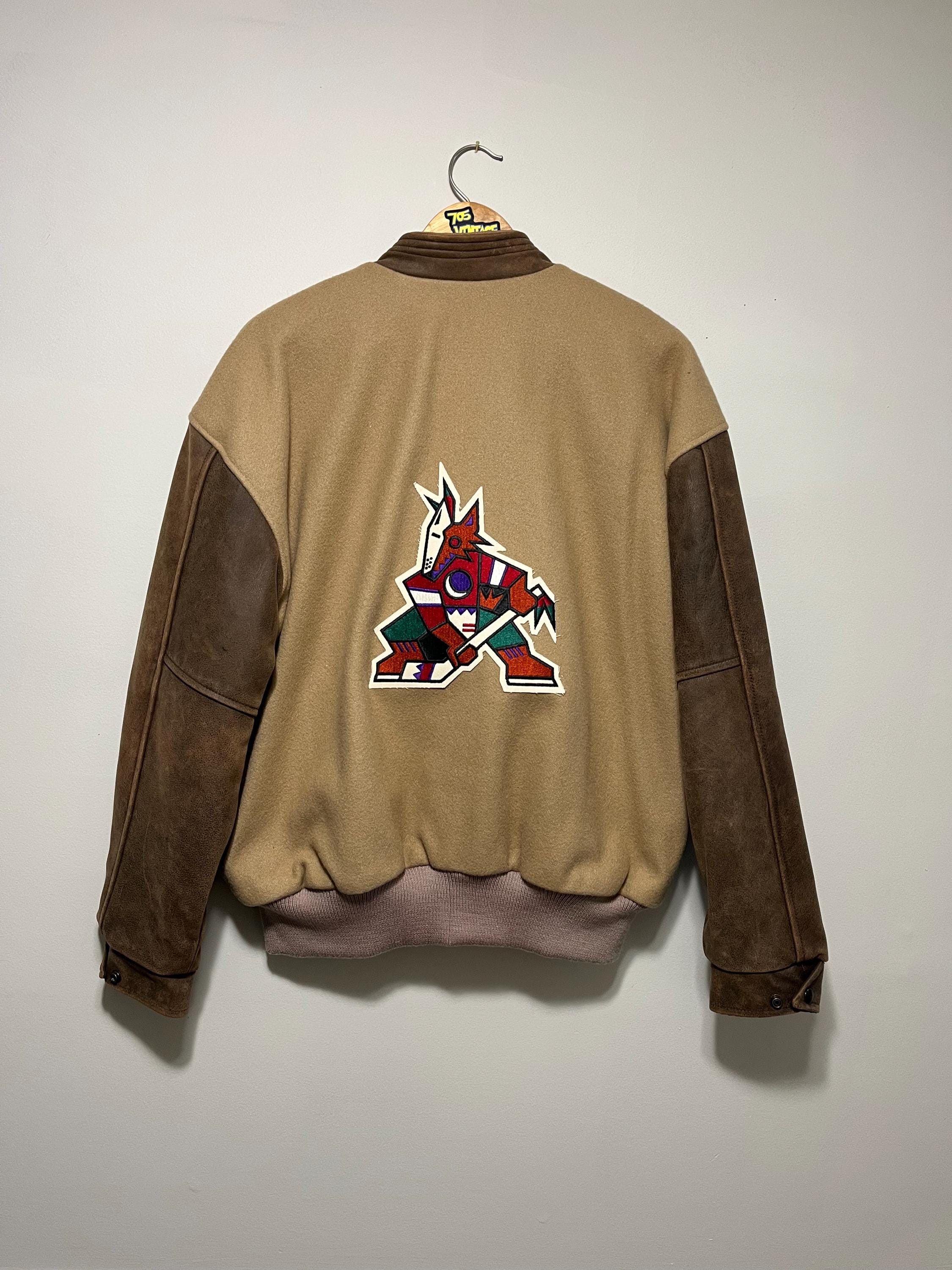 Vintage Vintage Phoenix Coyotes NHL Varsity Jacket Size US L / EU 52-54 / 3 - 4 Thumbnail