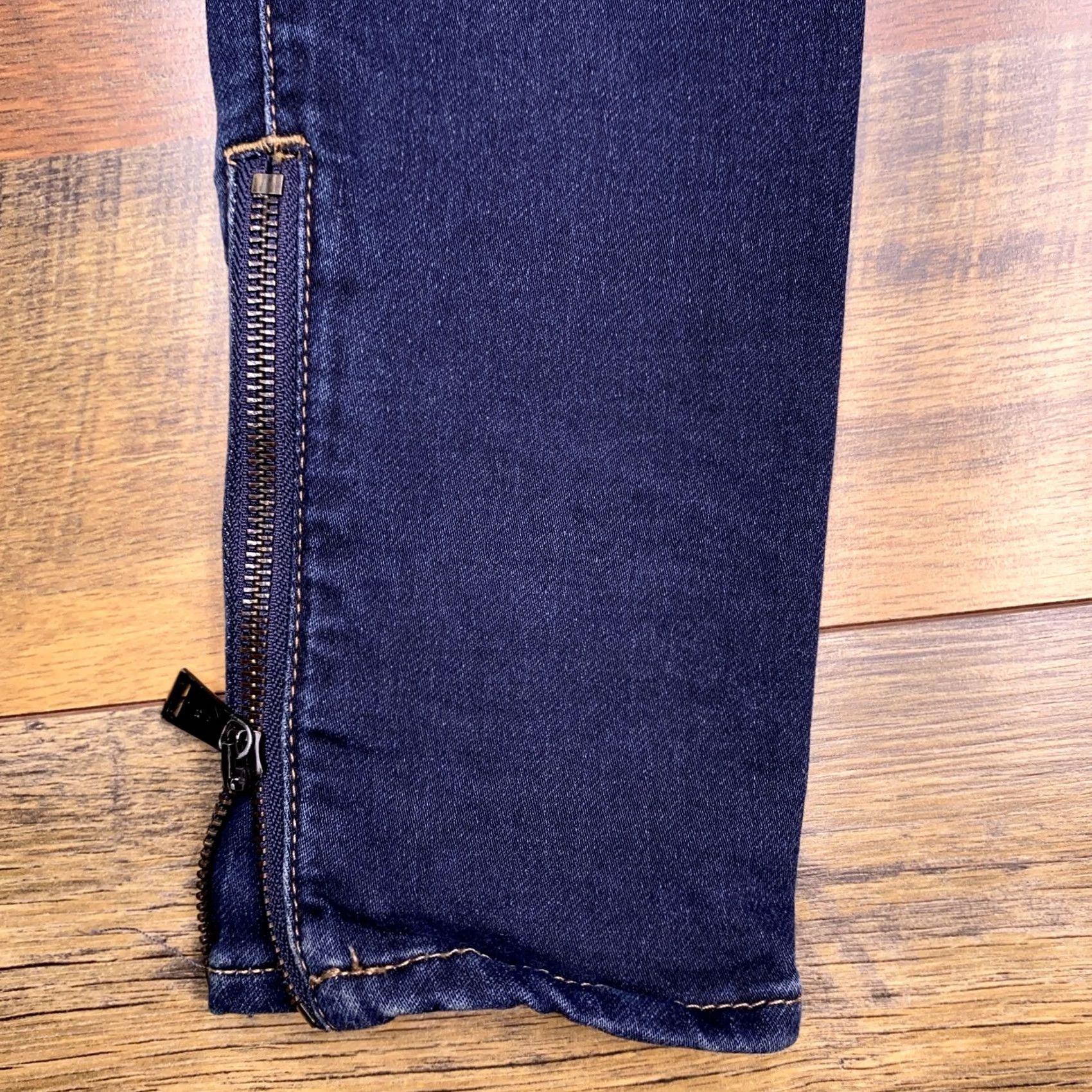Polo Ralph Lauren Polo Ralph Lauren Jeans Skinny Womens 27 Mid Rise Stretch Ankle Zip Blue Inseam 29.5 Denim 5-Pocket Slim Modern 28 W Belt Loops Logo Size 27" / US 4 / IT 40 - 7 Thumbnail
