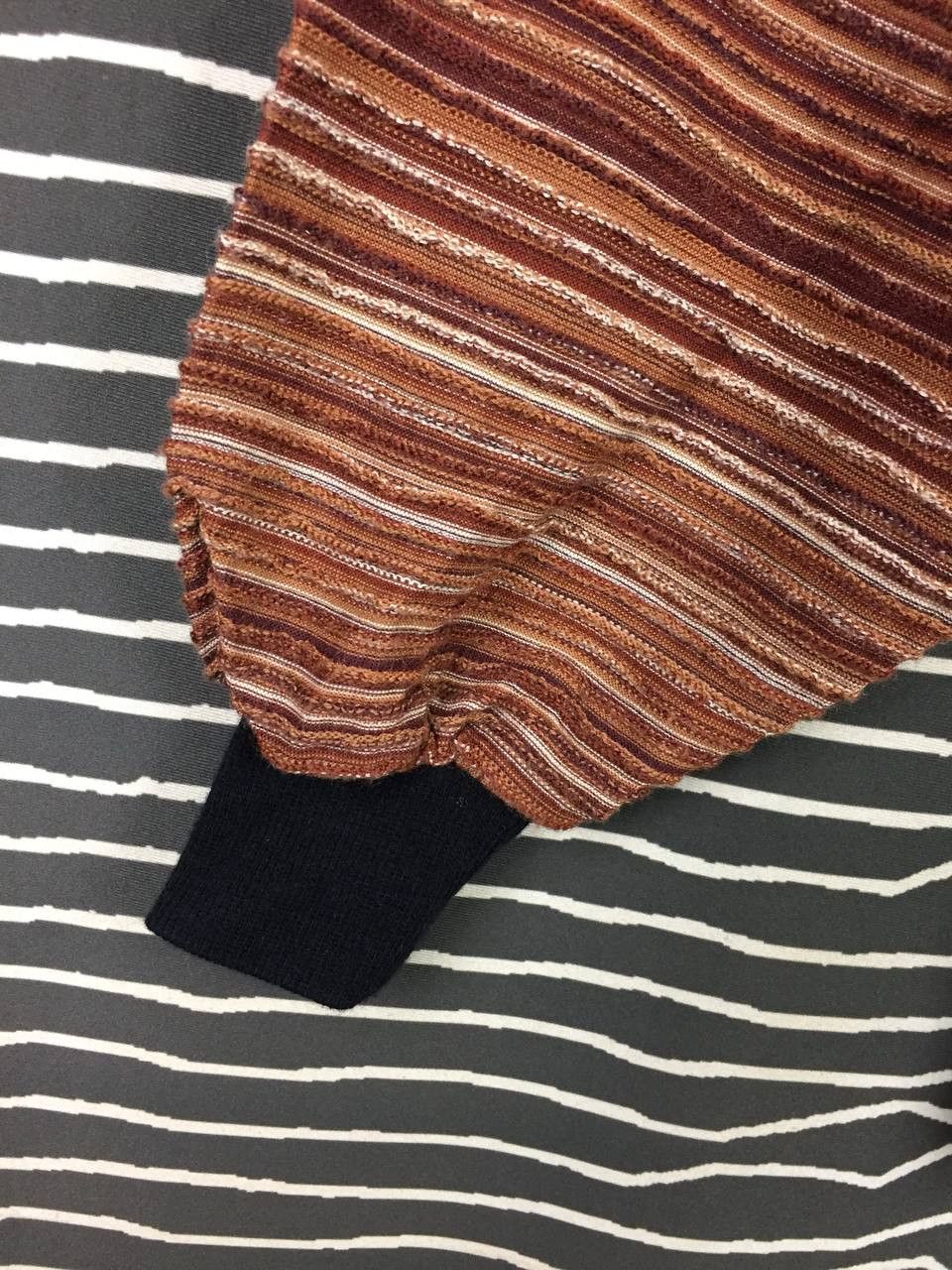 Japanese Brand Vtg Infinity By Polish Geometric Patchwork Sweater Size US L / EU 52-54 / 3 - 6 Thumbnail