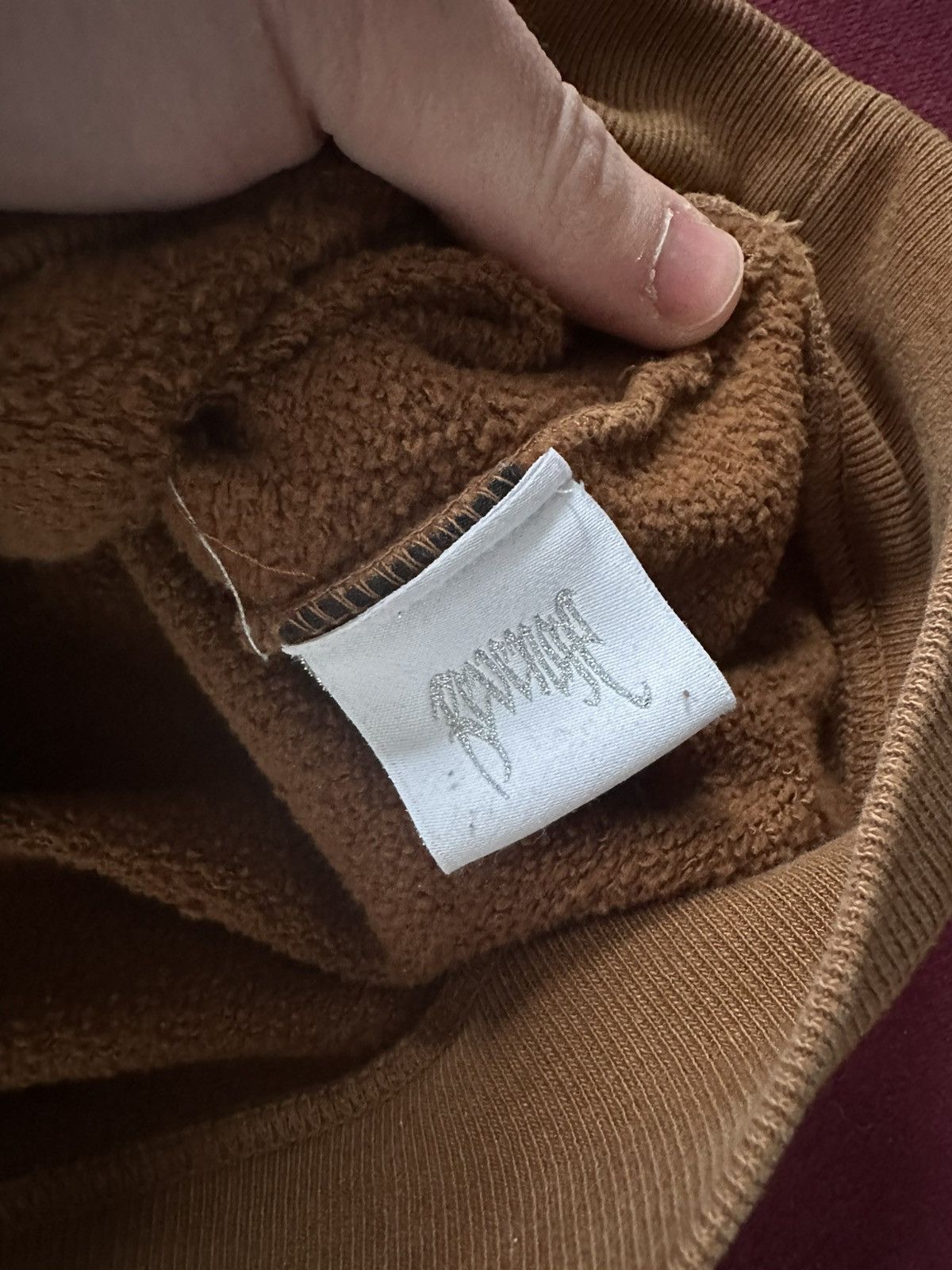 Revenge Revenge Arch Logo Hoodie Brown/Pink Size US M / EU 48-50 / 2 - 4 Thumbnail