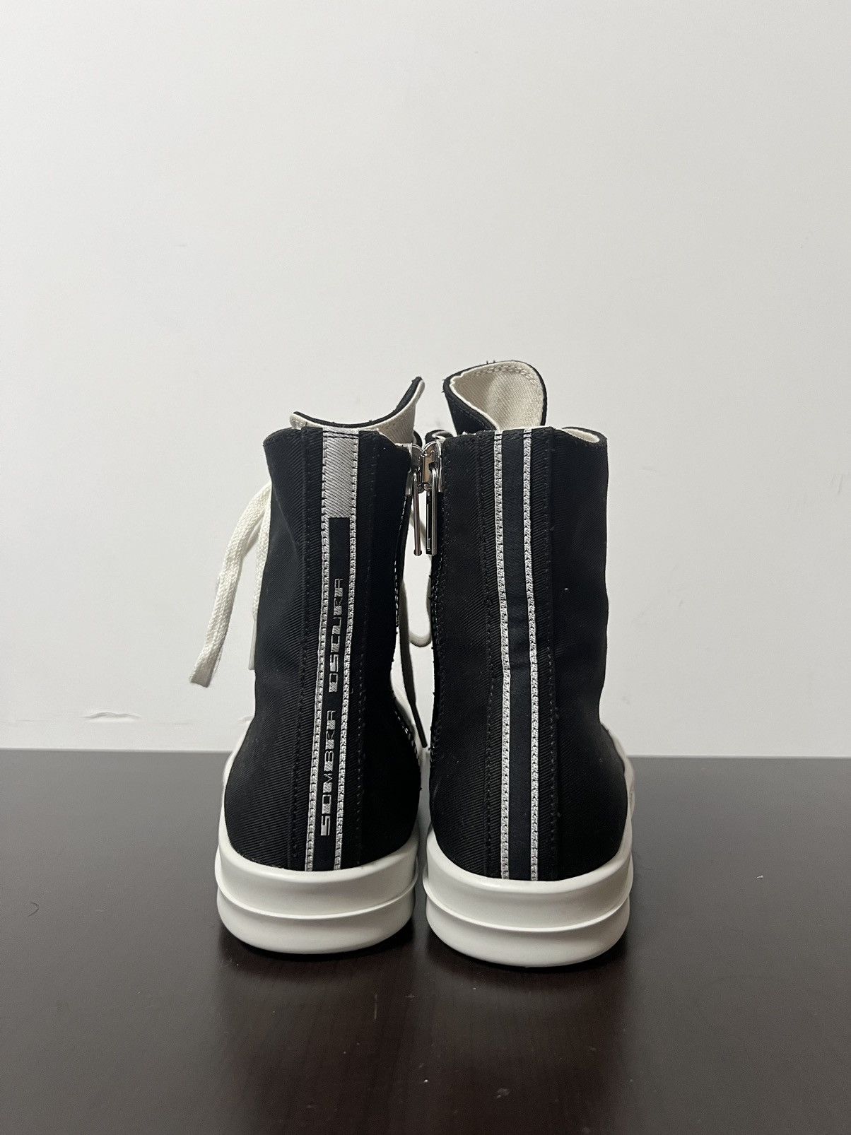Rick Owens Drkshdw Rick owens ramones drkshdw high top sneakers sz37.5 Size US 7.5 / IT 37.5 - 6 Thumbnail