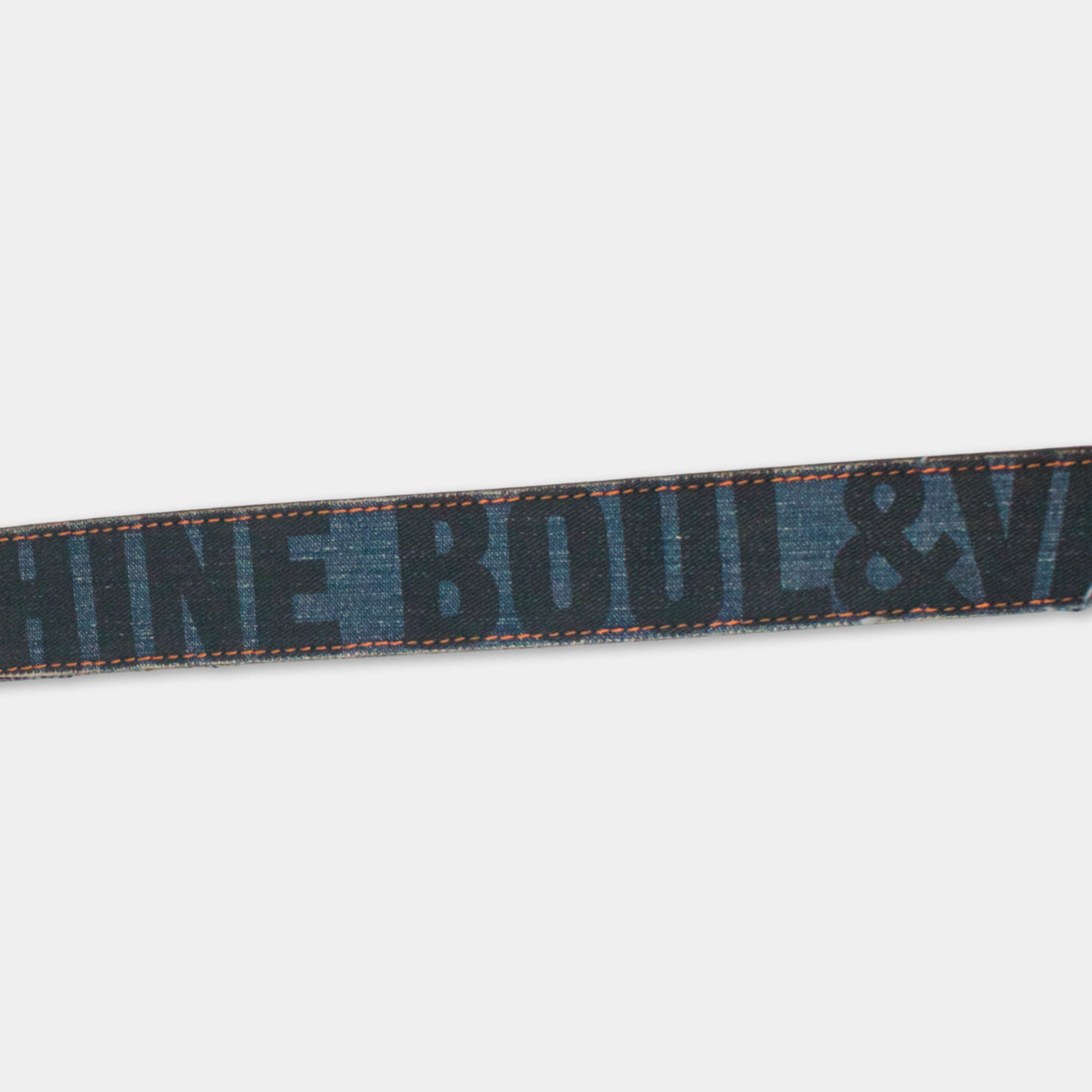 Dolce & Gabbana Denim Belt
