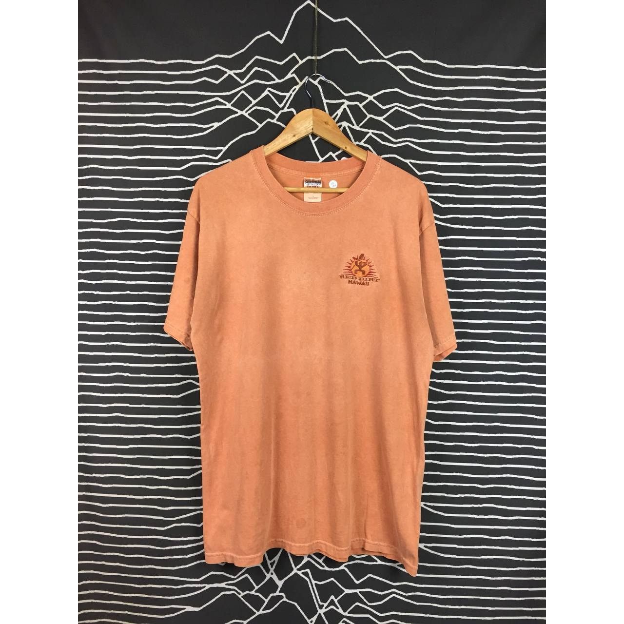 Gildan × Vintage Vtg Y2K Red Dirt Hawaii Embroidery Logo North Shore Surf Tee Size US L / EU 52-54 / 3 - 2 Thumbnail