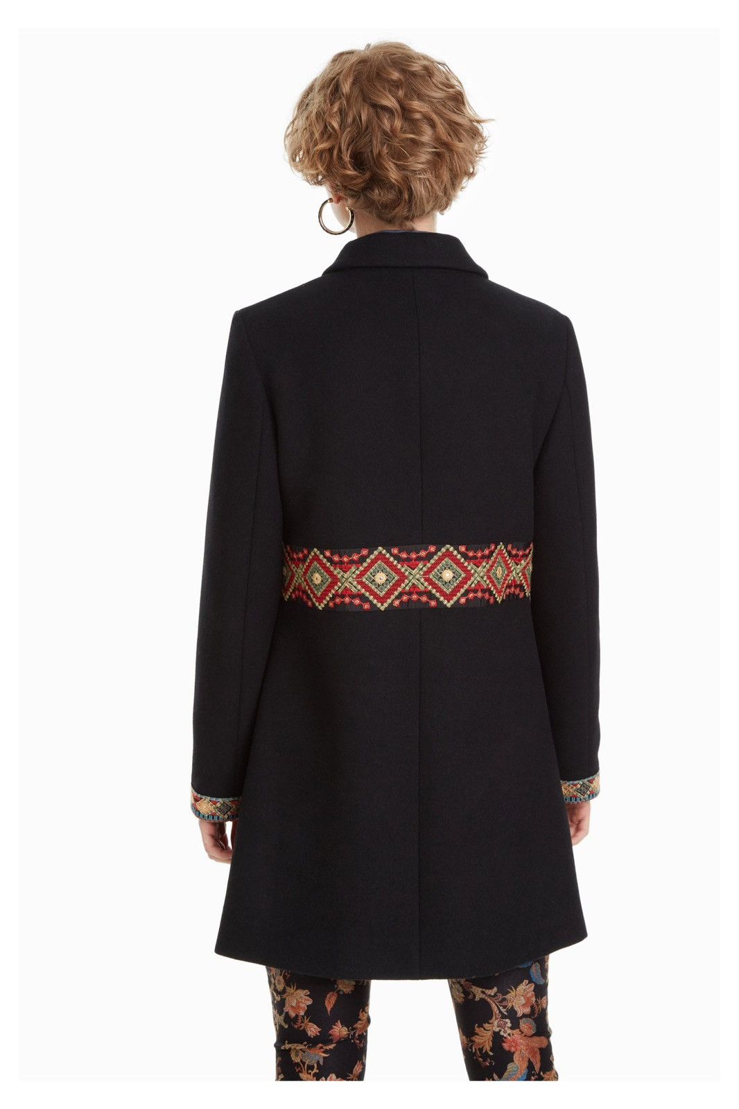 Desigual Desigual ElisabethCoat Wool Full Zip Jacket RRP - 360$ Size L / US 10 / IT 46 - 5 Thumbnail