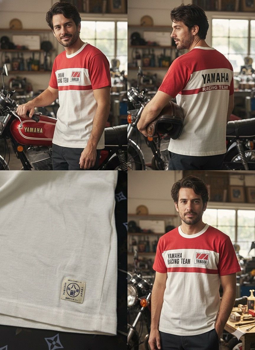 Yamaha 🏎️ Rare Vintage Yamaha Racing Team "Suzuka 8 Hours" Polo Size US XS / EU 42 / 0 - 11 Thumbnail