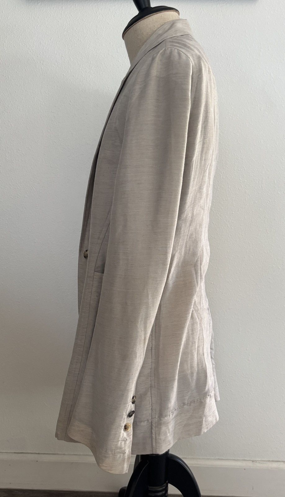 Rick Owens Rick Owens linen blazer (altered to fit smaller) Size 48R - 2 Thumbnail