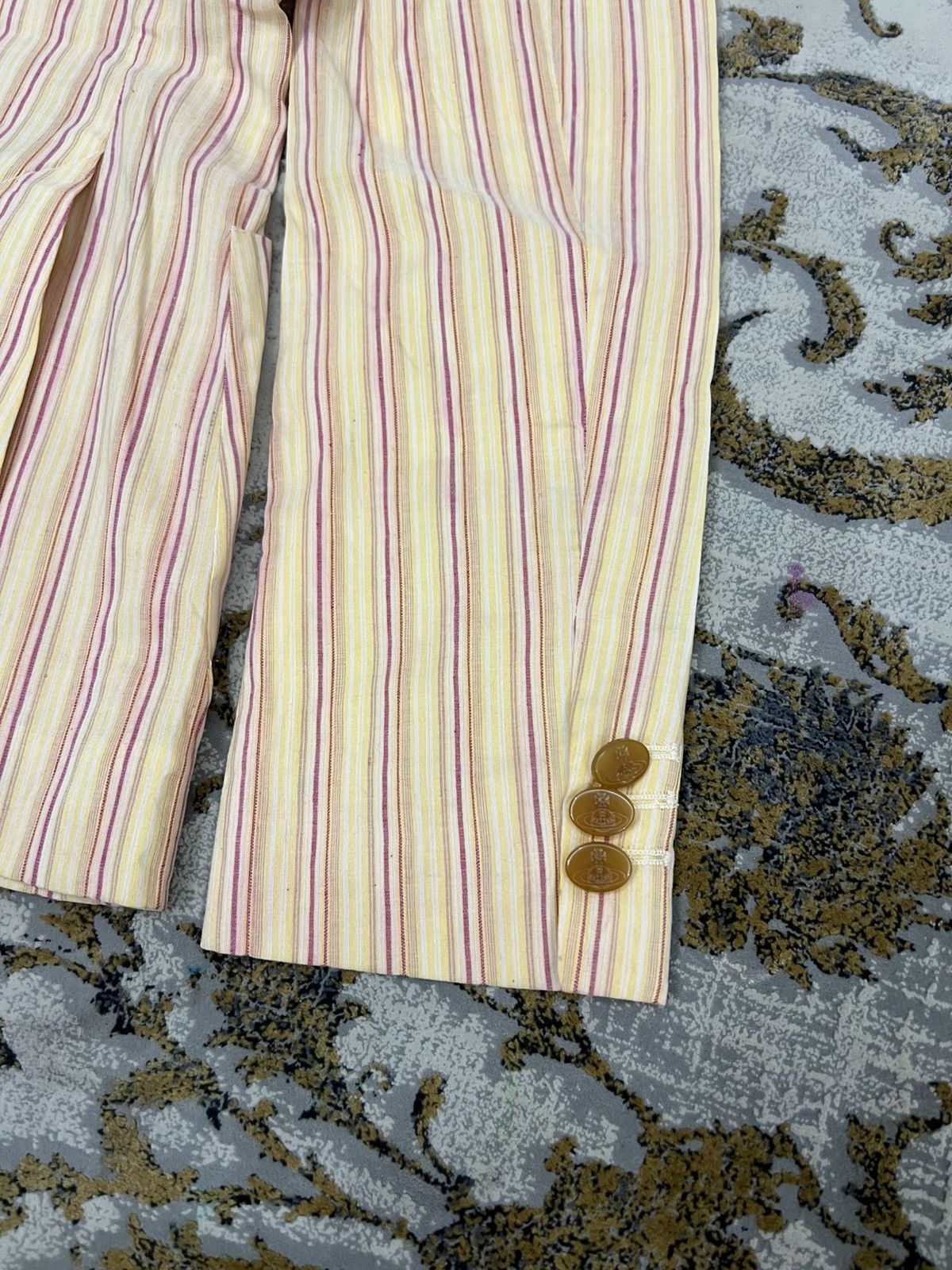 Vivienne Westwood Vivienne Westwood Striped Blazer – Made in Italy Size M / US 6-8 / IT 42-44 - 20 Thumbnail