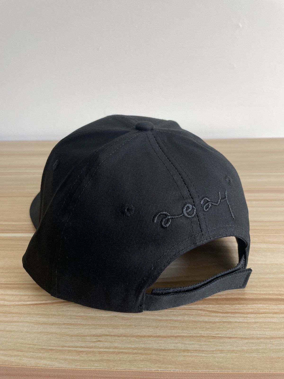 Asspizza Asspizza Face Velcro Hat (Black/Black) Size ONE SIZE - 2 Thumbnail