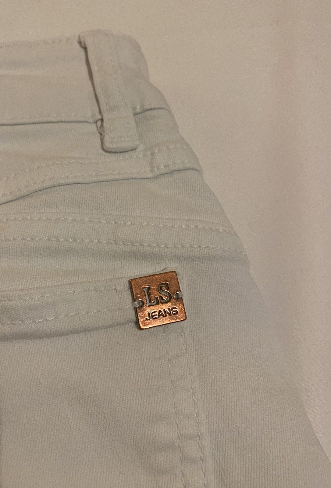 Etro Luisa Spagnoli white jeans size 38 42 made in italy premium Size 27" / US 4 / IT 40 - 5 Thumbnail