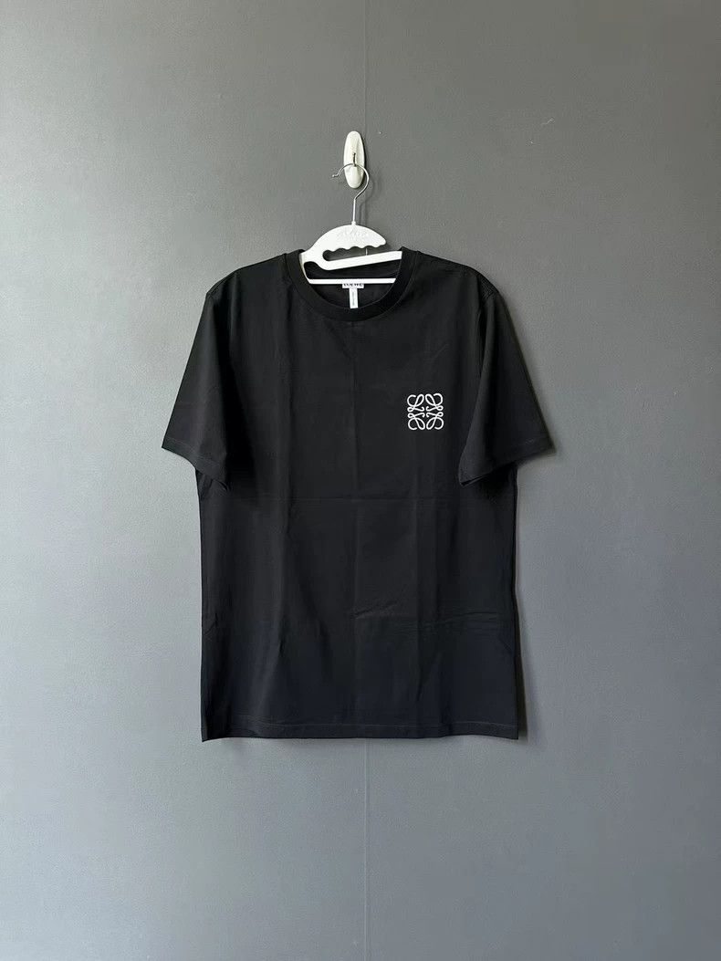 Loewe LOEWE Black embroidered logo short sleeve Size S / US 4 / IT 40 - 1 Thumbnail