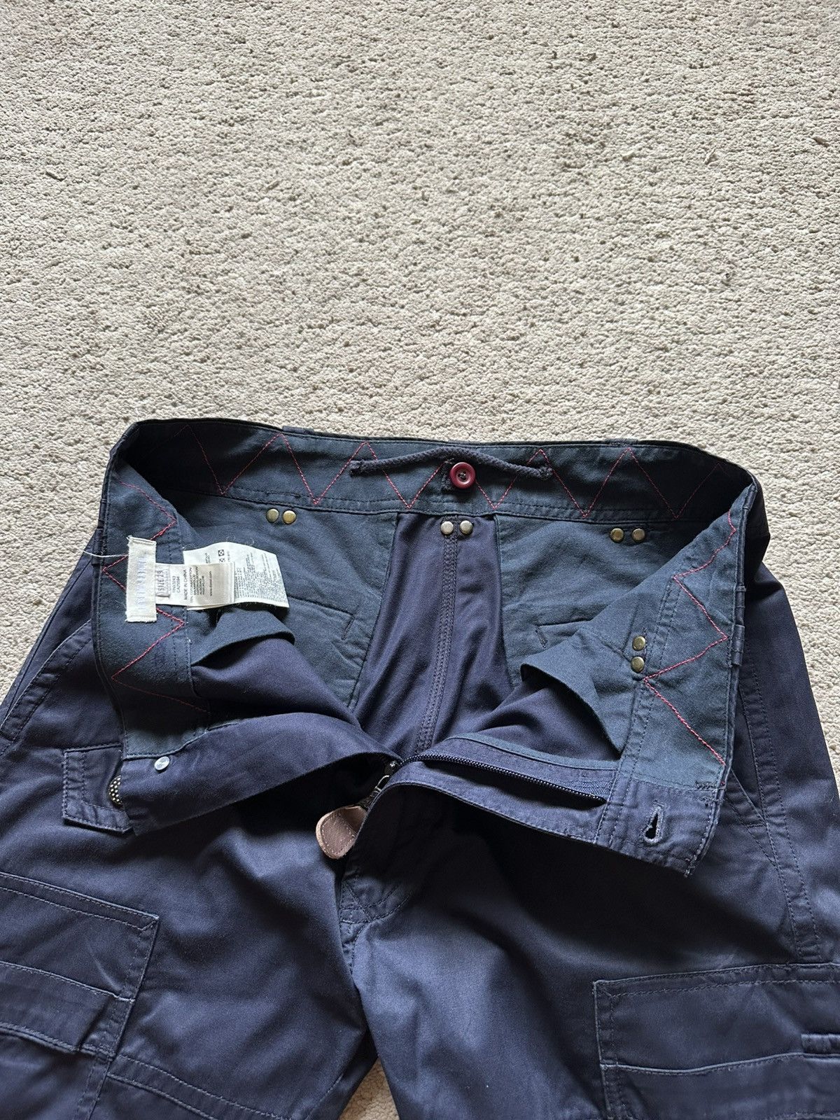 Diesel 2000s Diesel Navy Cargo Pant Size US 32 / EU 48 - 7 Thumbnail