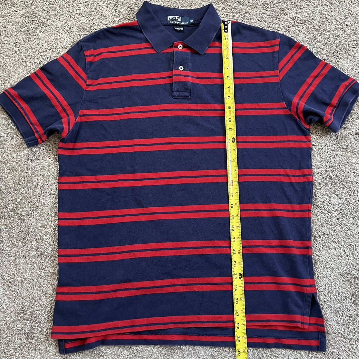 Polo Ralph Lauren 🔴Polo Ralph Lauren Shirt Size XL Stripes Short Sleeves Size US L / EU 52-54 / 3 - 8 Thumbnail