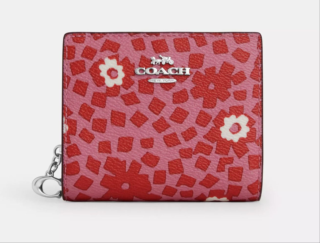 Coach Snap Wallet With Floral Print CBO75 Size ONE SIZE - 8 Thumbnail
