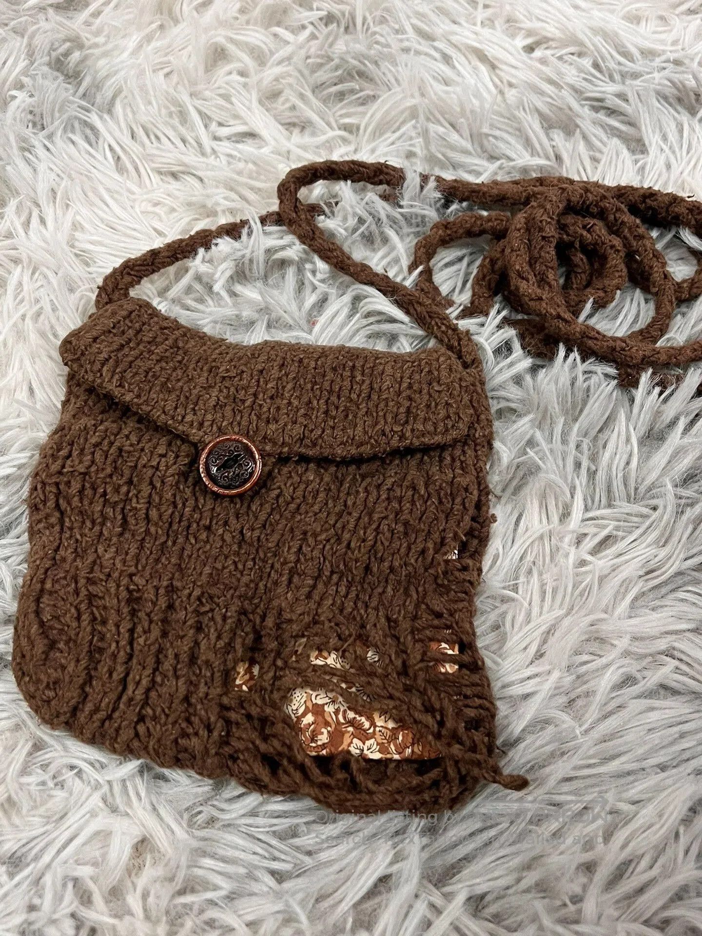 Other vintage floral crossbody bag with adjustable strap. Size ONE SIZE - 2 Thumbnail