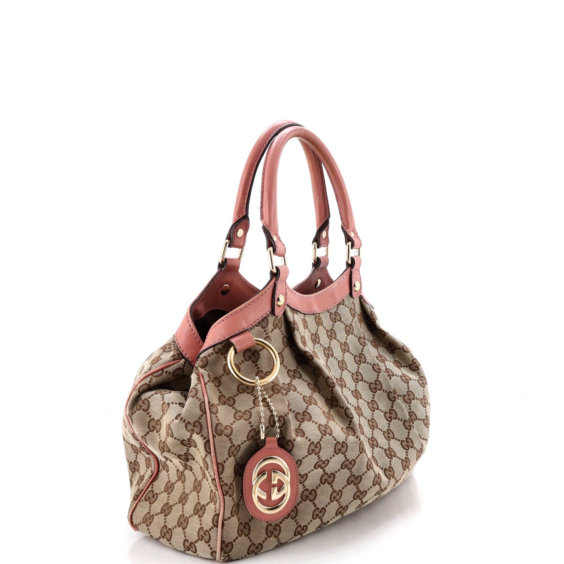 Gucci Sukey tote gg canvas with leather medium Size ONE SIZE - 1 Thumbnail