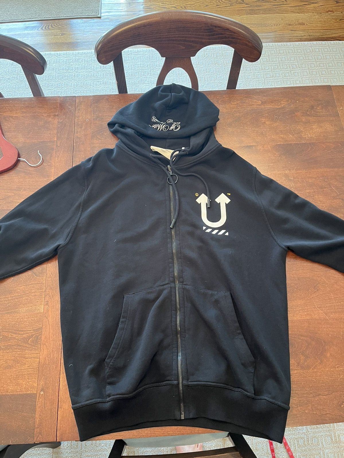 Off-White × Undercover off white undercover skelton reversible zip hoodie Size US L / EU 52-54 / 3 - 2 Thumbnail