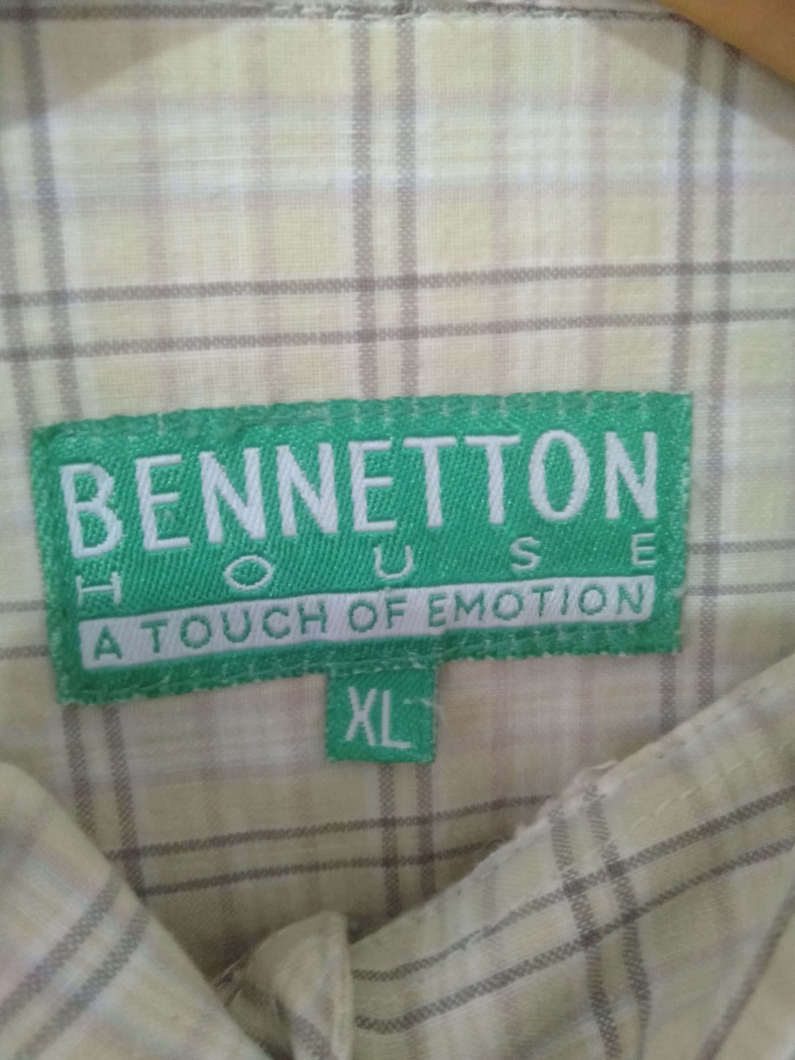 Benetton Vintage T Shirt Benetton House A Touch of Emotion Stripe Size US L / EU 52-54 / 3 - 7 Thumbnail