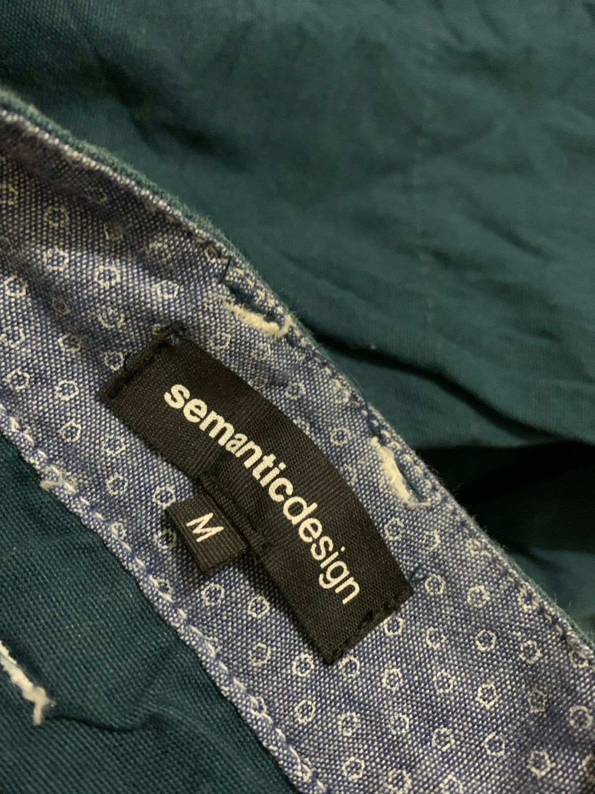 If Six Was Nine × Japanese Brand × semanticdesign Semanticdesign Pants Size US 30 / EU 46 - 11 Thumbnail