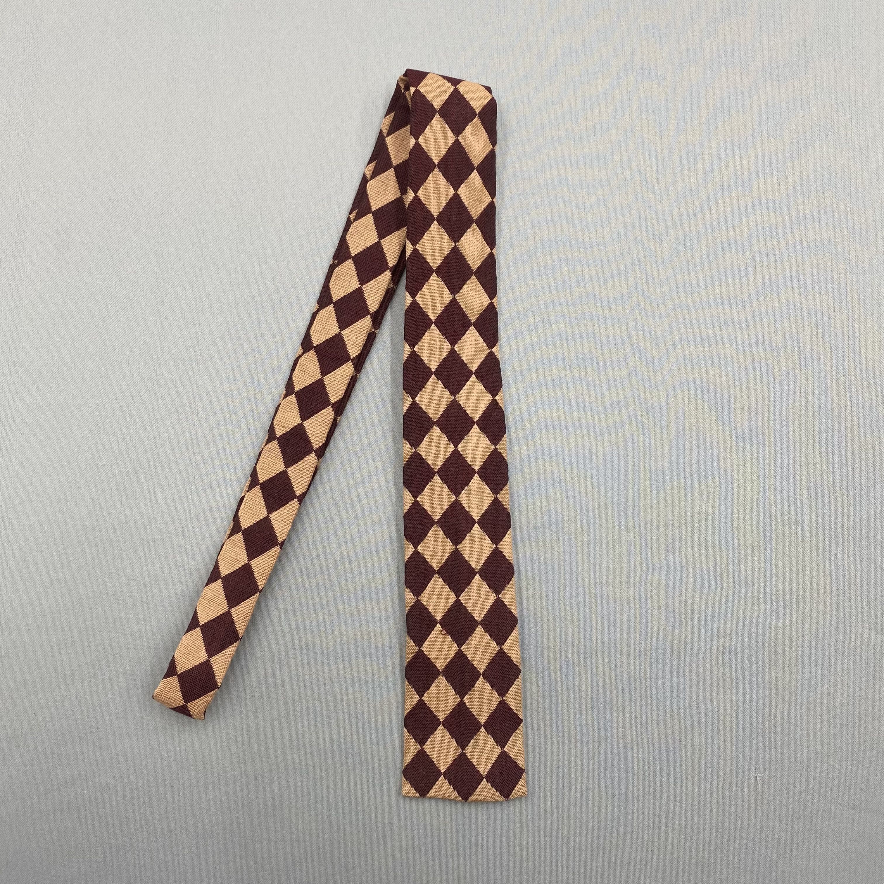 Yohji Yamamoto Vintage Yohji Yamamoto SILK Necktie Cravate Pure Silk Size ONE SIZE - 4 Thumbnail