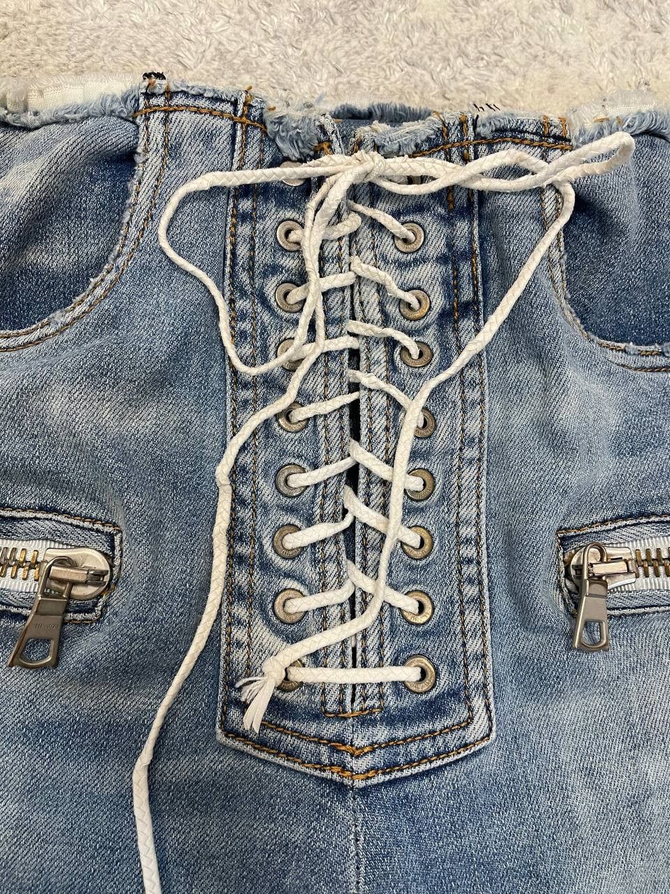 Ben Taverniti Unravel Project Ben Taverniti Unravel Project Jeans Distressed Designer Size 25" / US 0 / IT 36 - 14 Thumbnail