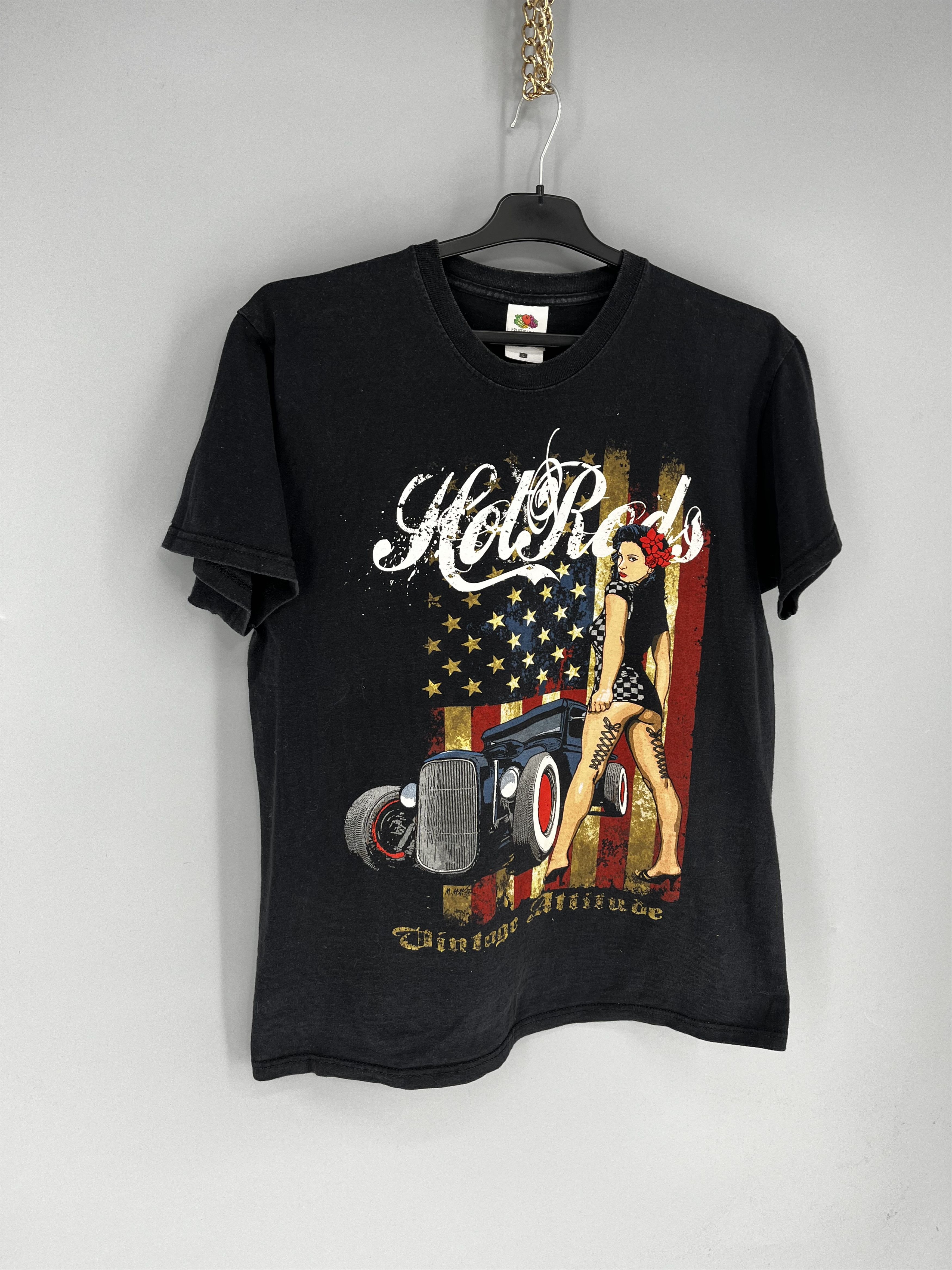Harley Davidson Vintage Y2K EMP Hot Rods majica M Size US L / EU 52-54 / 3 - 2 Thumbnail