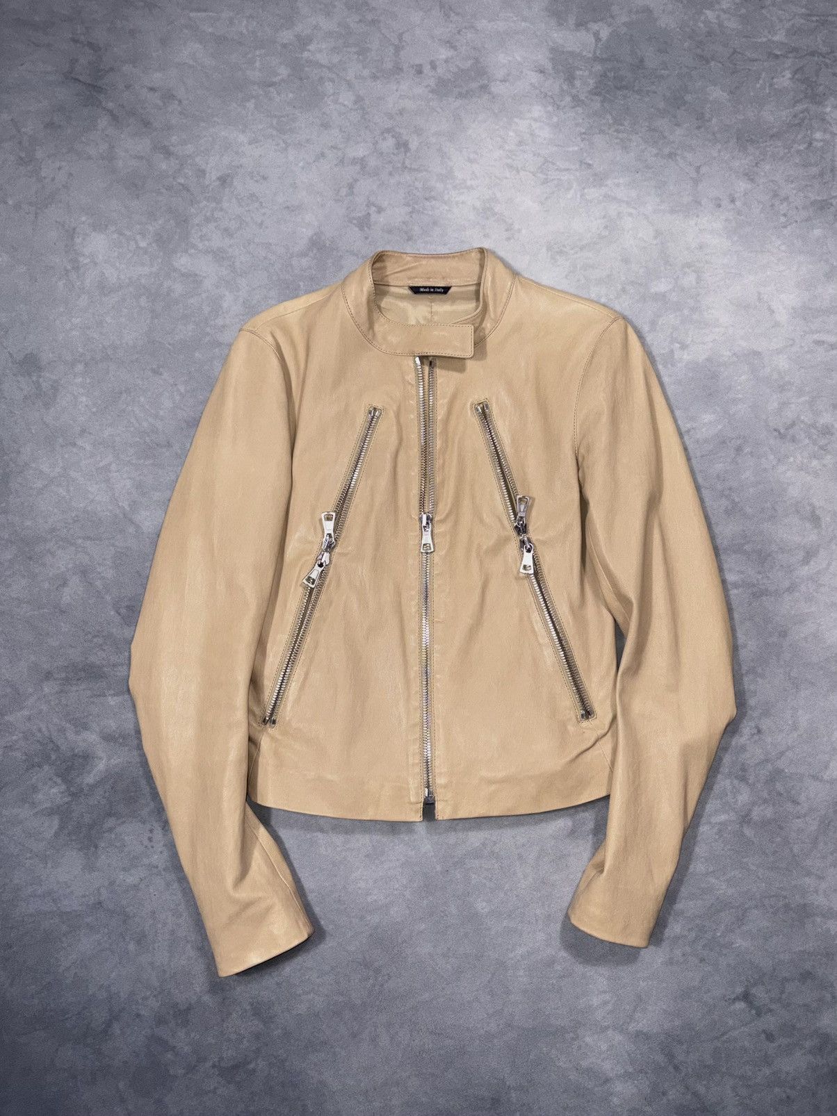 Maison Margiela Maison Margiela SS13 5 Zip Leather Jacket Size US S / EU 44-46 / 1 - 5 Thumbnail