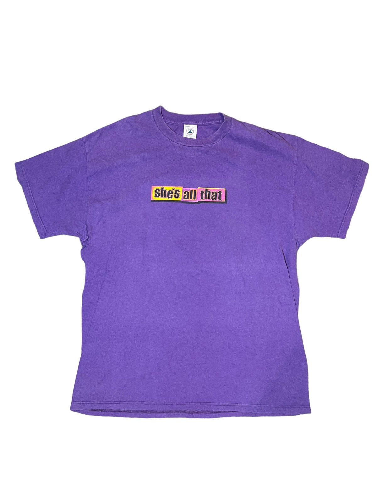 image of Vintage She’S All That Movie Promo Tee in Purple, Men's (Size XL)