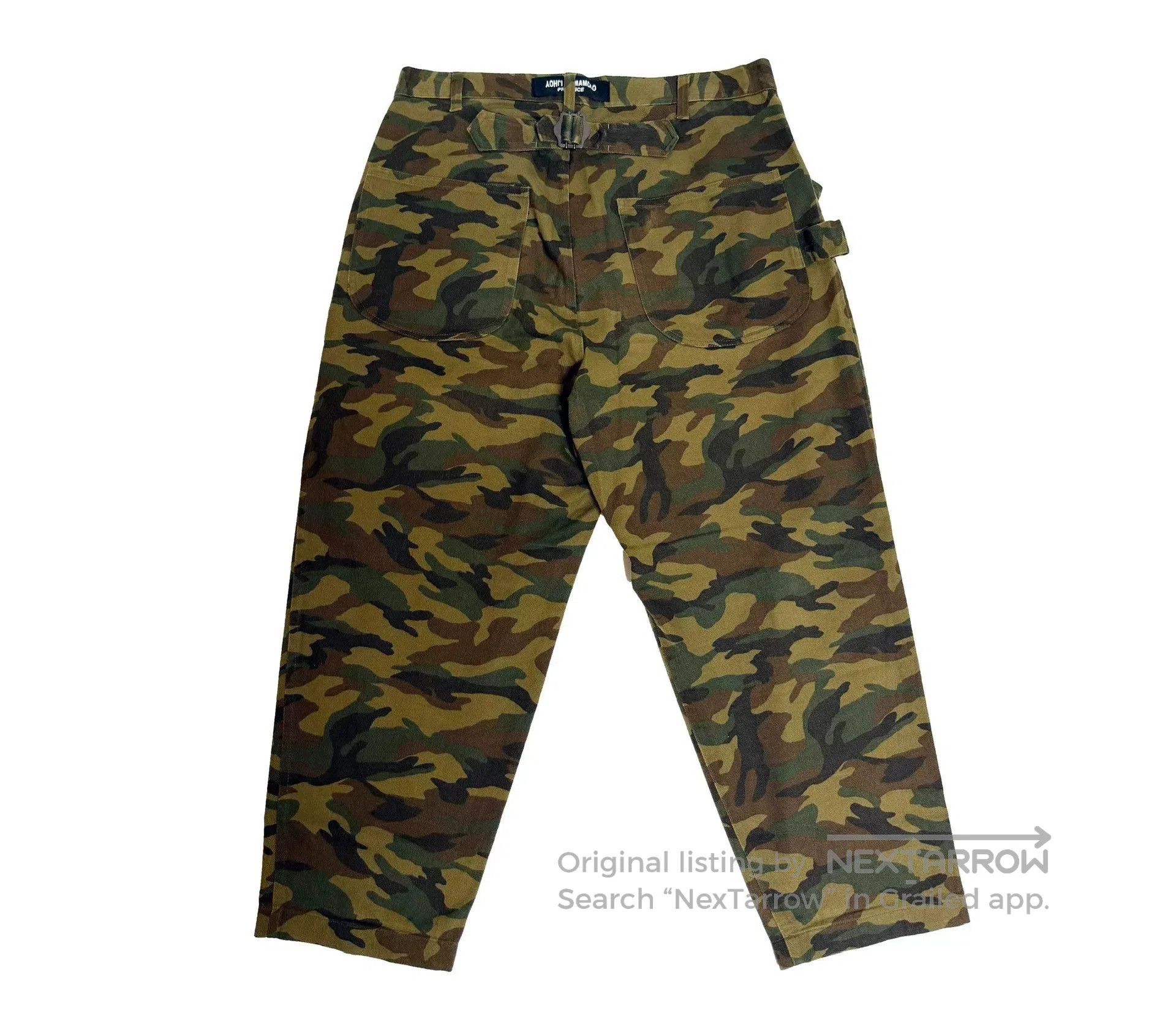 Yohji Yamamoto Yohji Yamamoto Pour Homme Camo Pants. Size US 28 / EU 44 - 2 Thumbnail