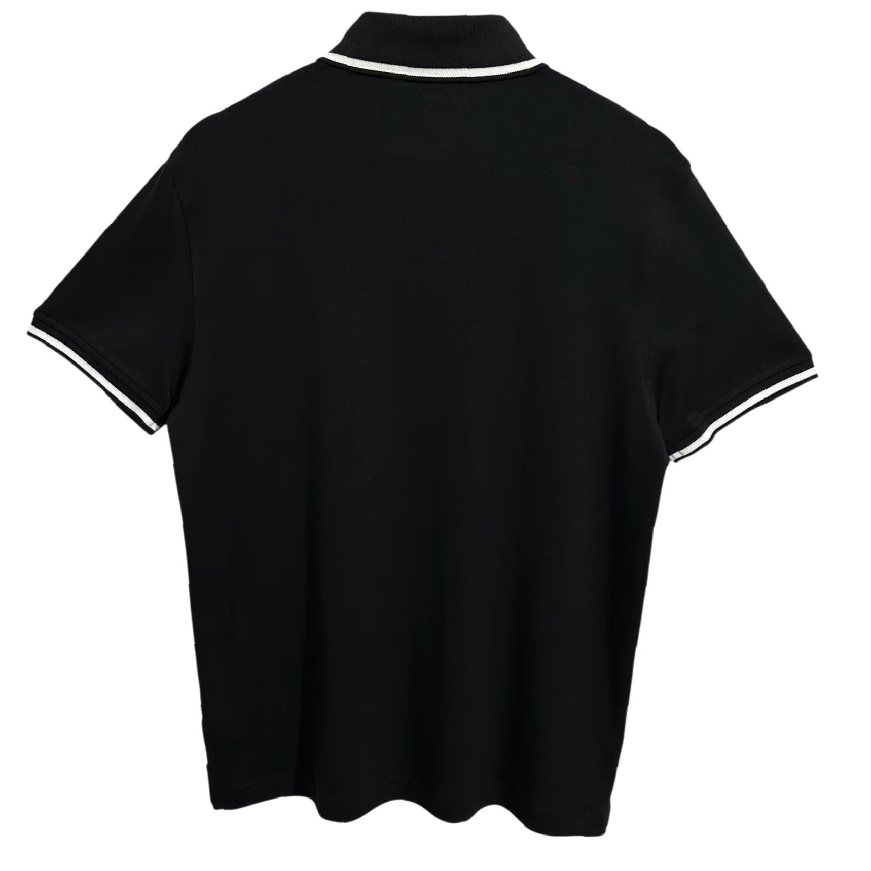 Tommy Hilfiger Tommy Hilfiger Polo Shirt Men L Cotton Short Sleeve Dark Sable Logo Knit Collared Chest 44 in Regular Fit Size US L / EU 52-54 / 3 - 4 Thumbnail