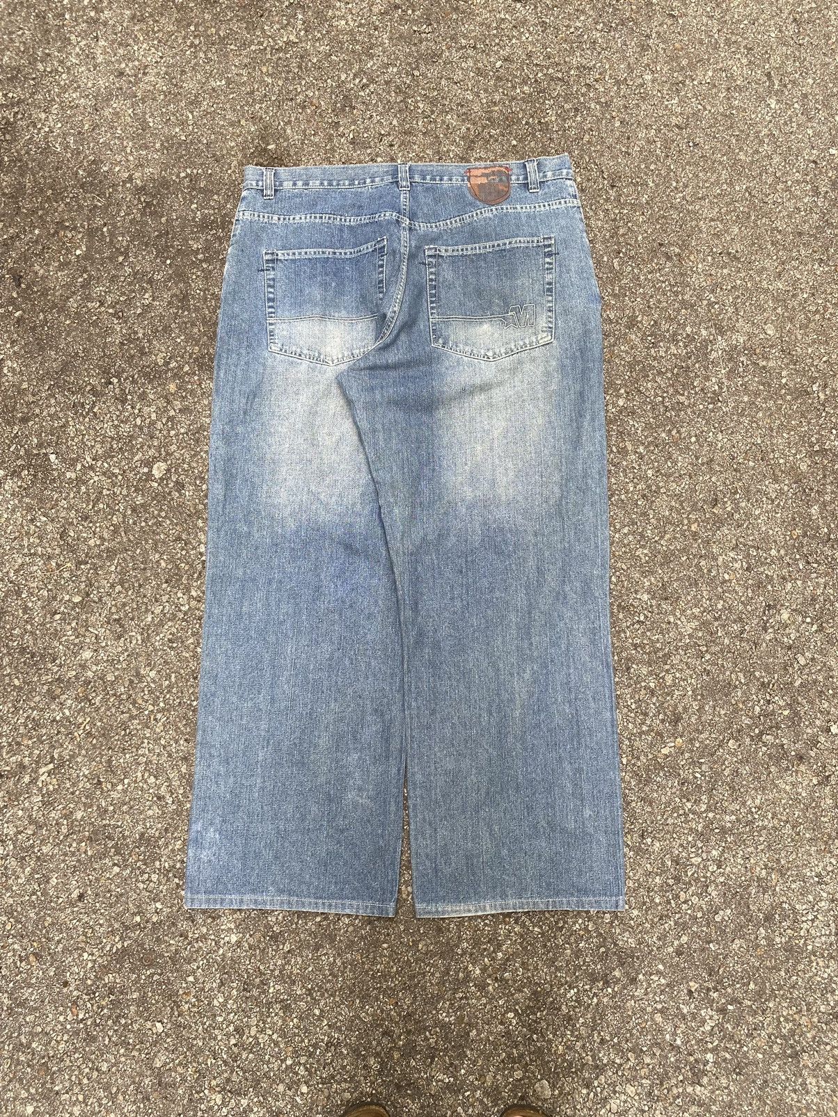Mecca Crazy Vintage Y2K Mecca Baggy Jeans JNCO Wide Skater Grunge Size US 38 / EU 54 - 8 Thumbnail