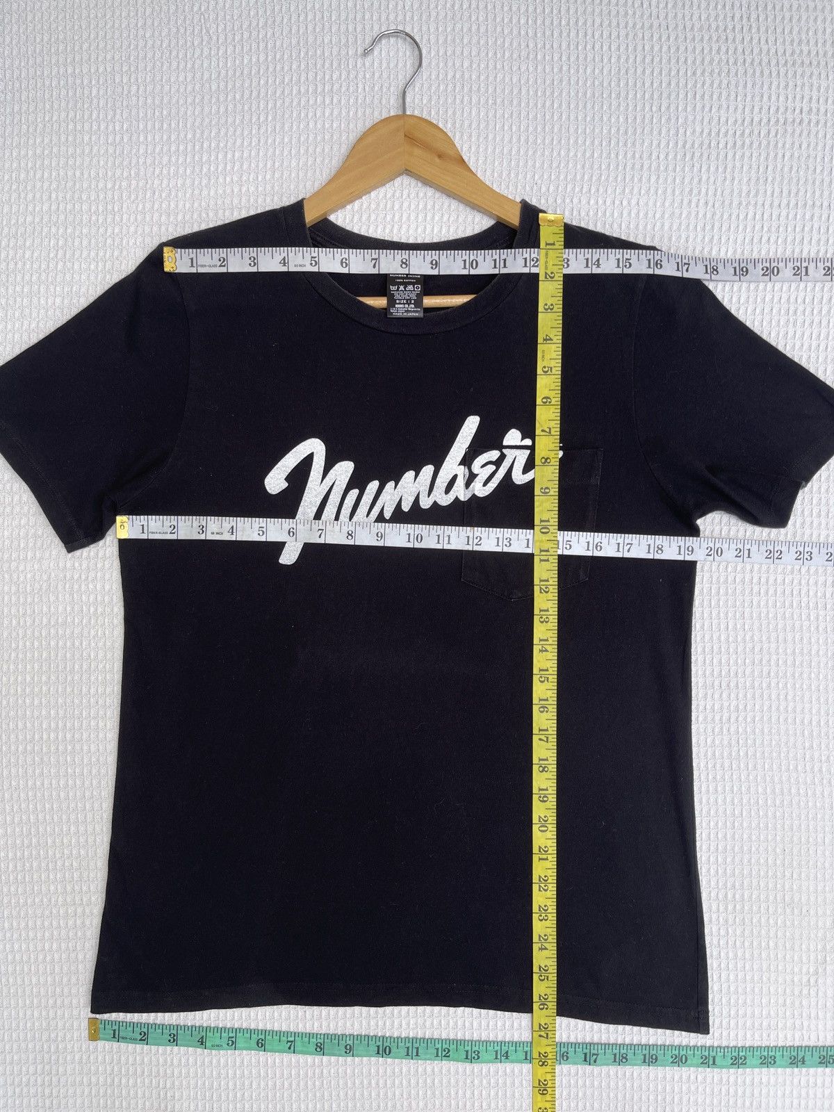 Last Drop🔥Rare🔥Number (N)ine Japan Pocket Tee