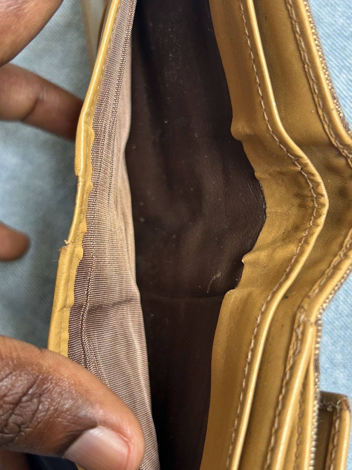 Gucci Vintage Gucci Wallet Size ONE SIZE - 7 Thumbnail