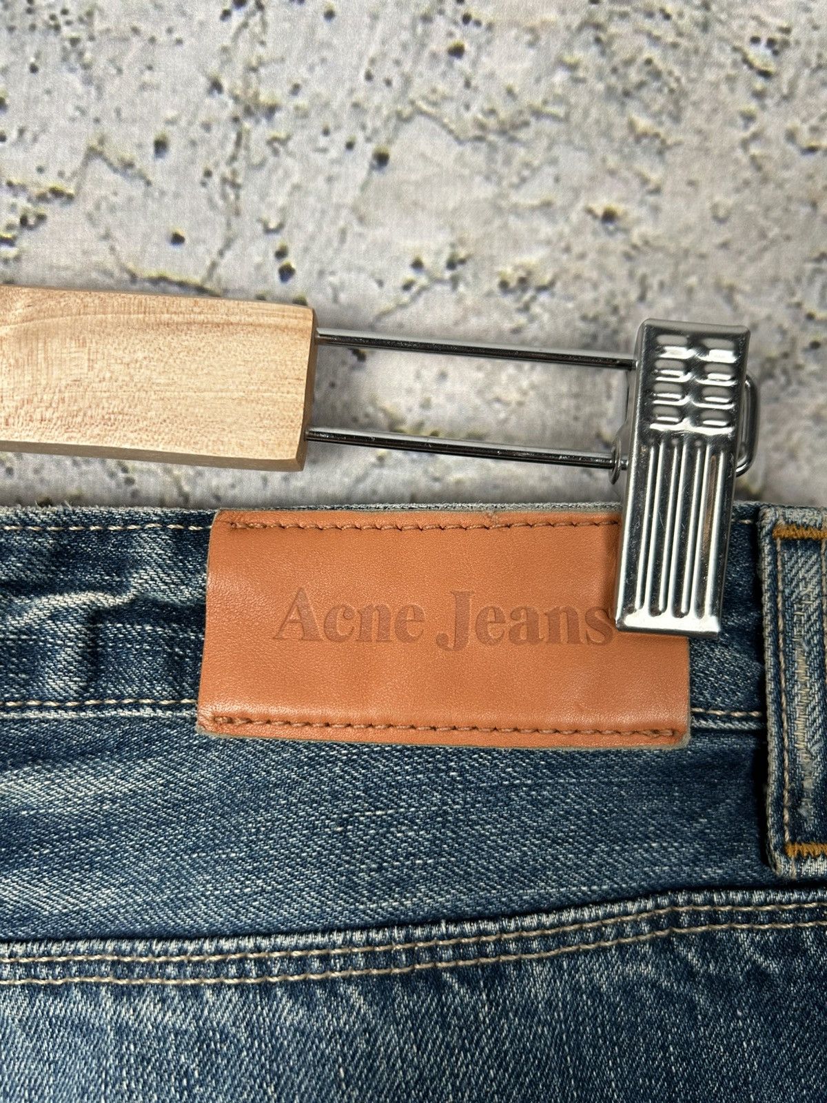 Acne Studios Vintage Acne Action Jeans Hug Lost&Found Designer Grunge Size US 27 - 7 Thumbnail