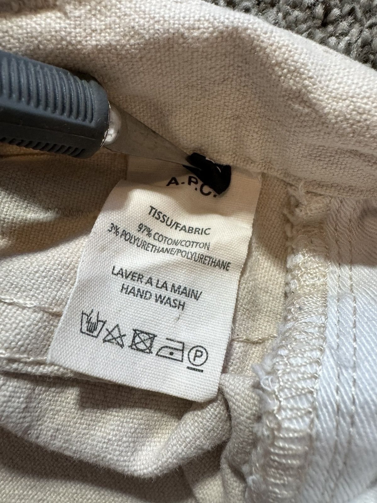 A.P.C. A.P.C. X KANYE ©️ ARCHIVAL 2014 🔴 Size US 29 - 5 Thumbnail