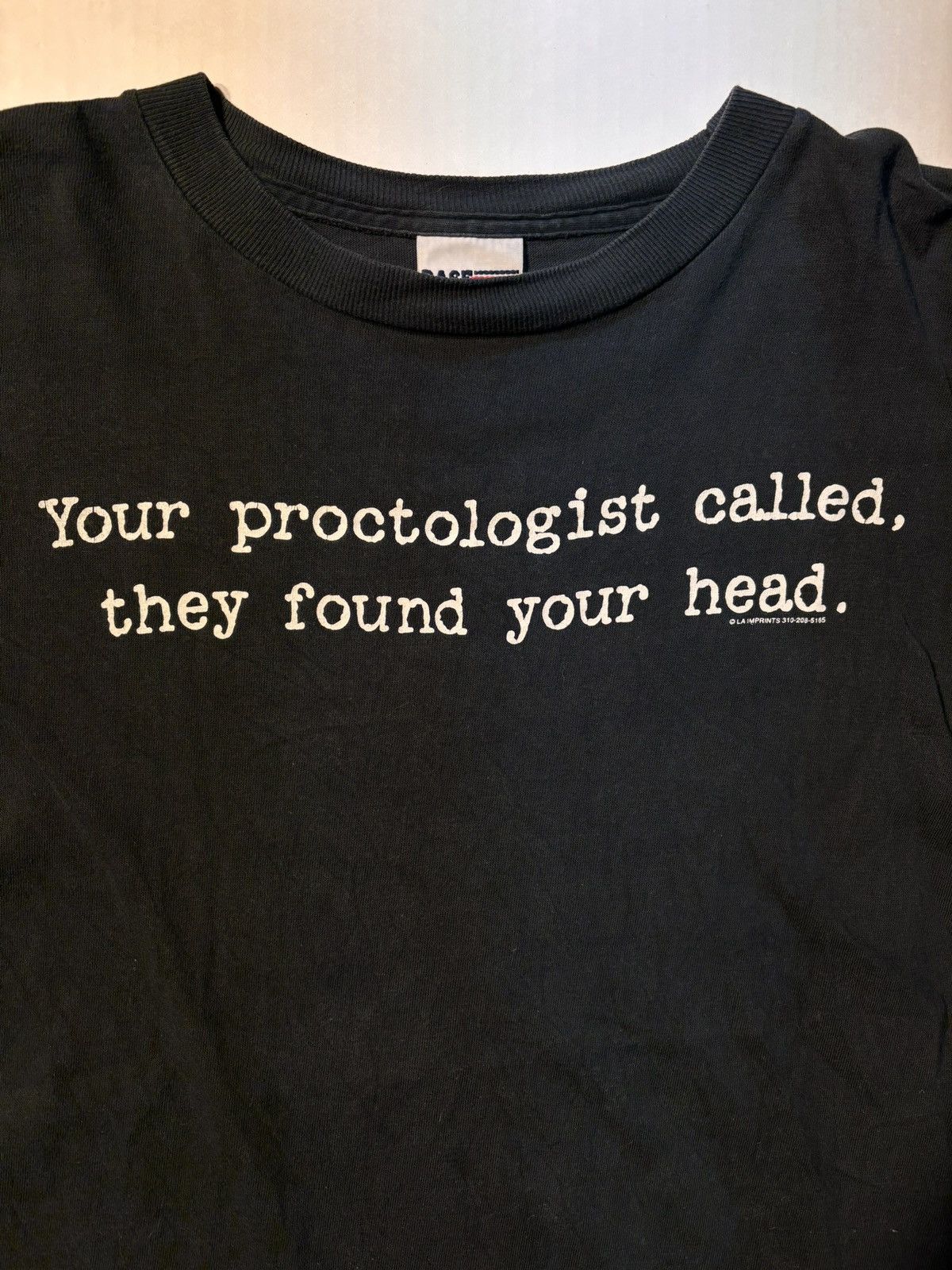 Hanes Vtg Proctologist Called Found Your Head Dark Humor 90’s USA Size US L / EU 52-54 / 3 - 2 Thumbnail