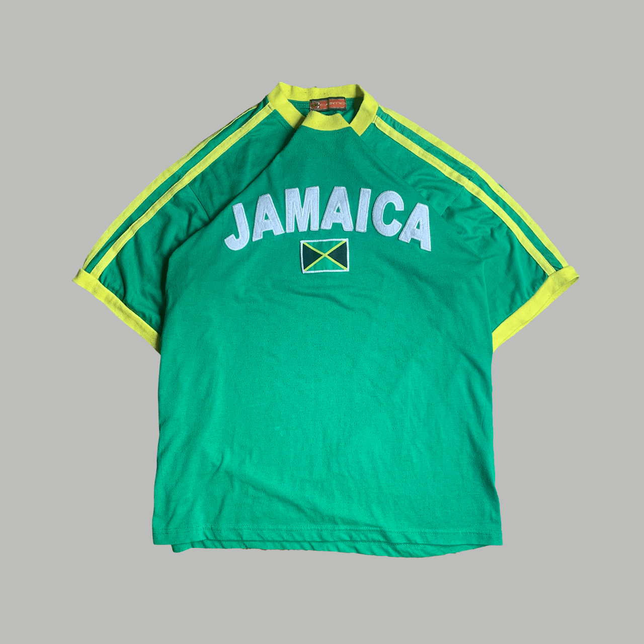 Vintage Vintage Crazy Jamaica Blockcore Tee shirt Size US L / EU 52-54 / 3 - 1 Thumbnail