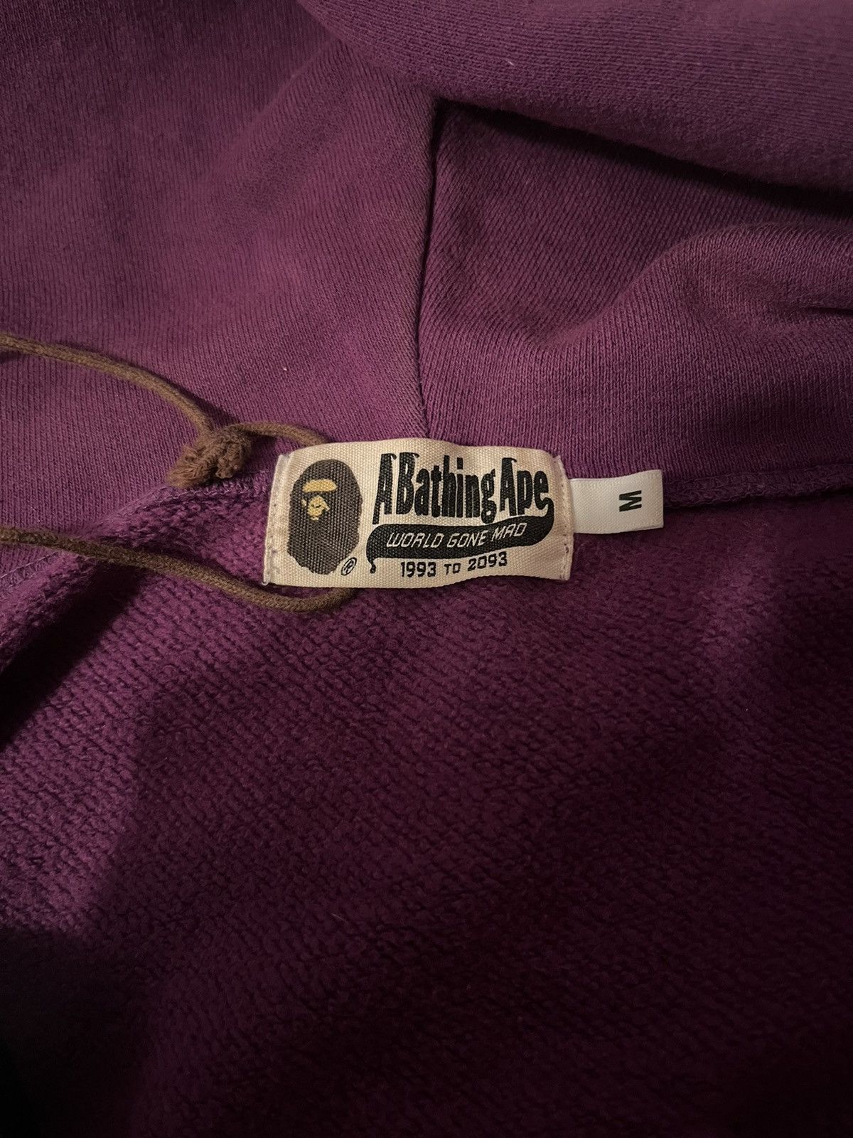 Bape BAPE purple camo hoodie Size US M / EU 48-50 / 2 - 6 Thumbnail