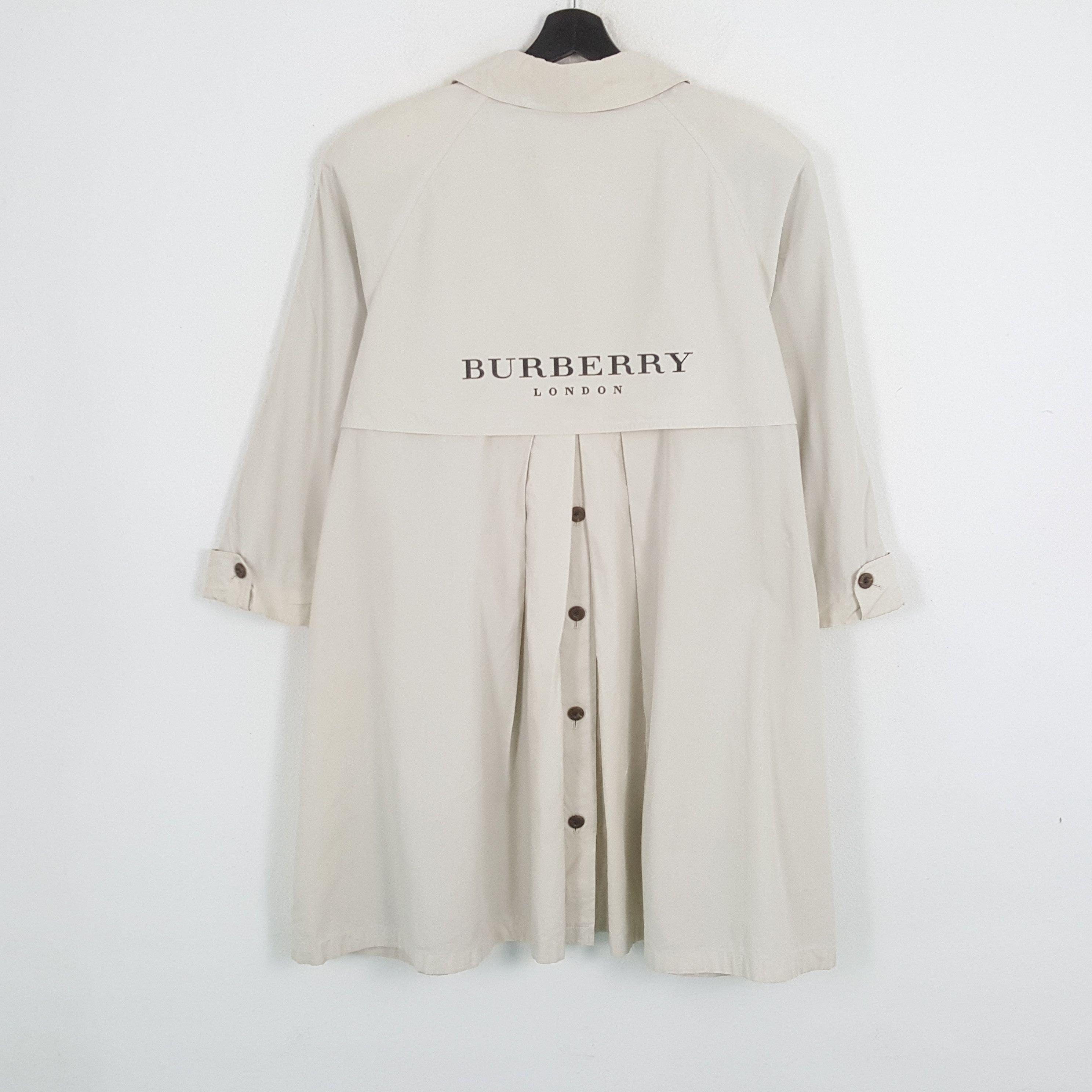 Burberry BURBERRYS Fashion Style Custom Art Trench Jacket Size L / US 10 / IT 46 - 1 Thumbnail